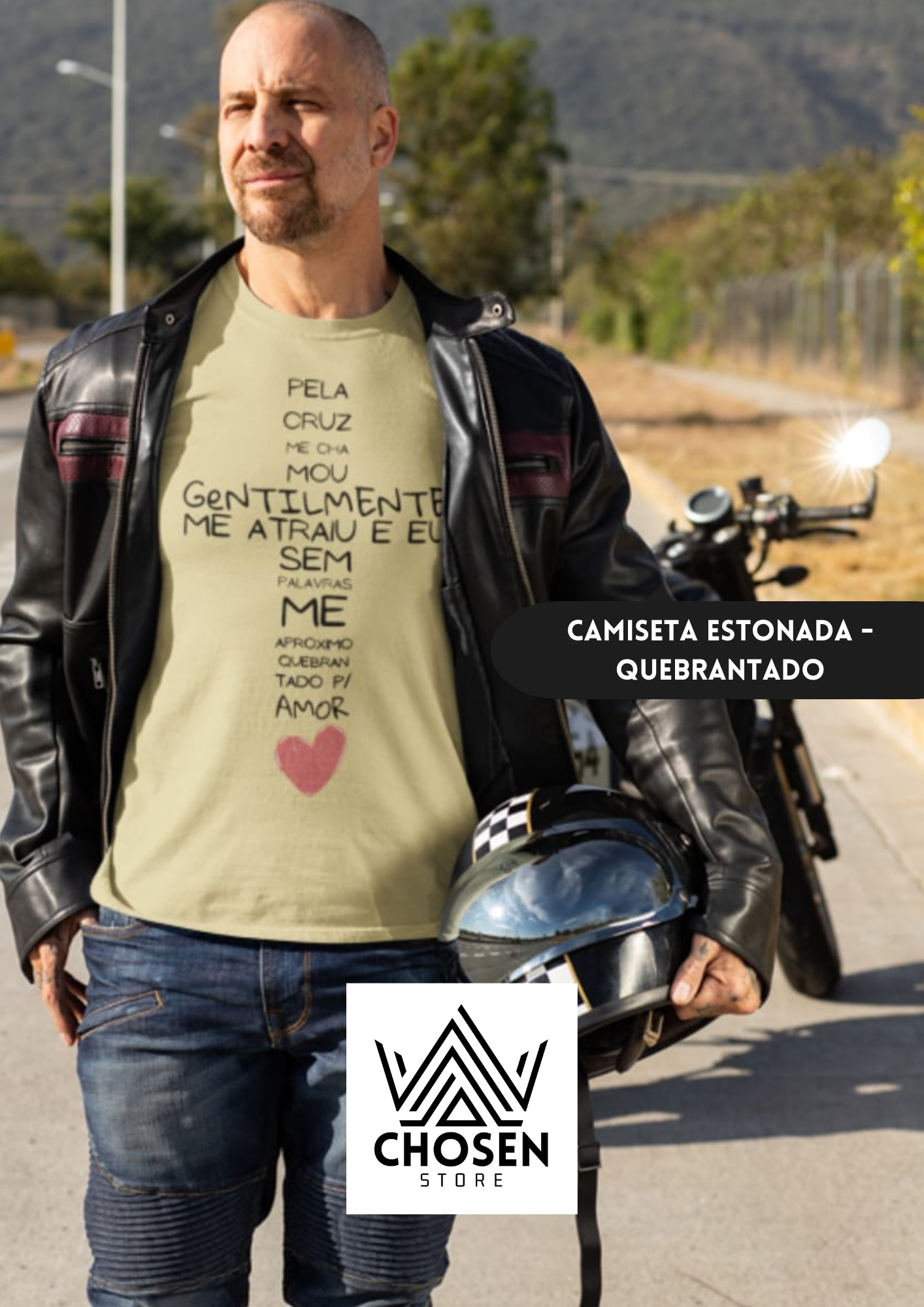 Camiseta Estonada - Quebrantado