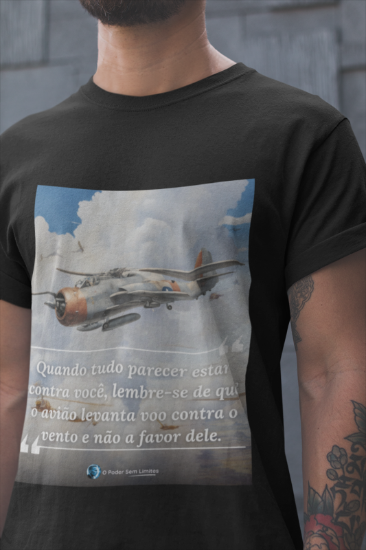 Camiseta-Avião