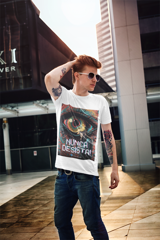 Camiseta-Nunca Desista