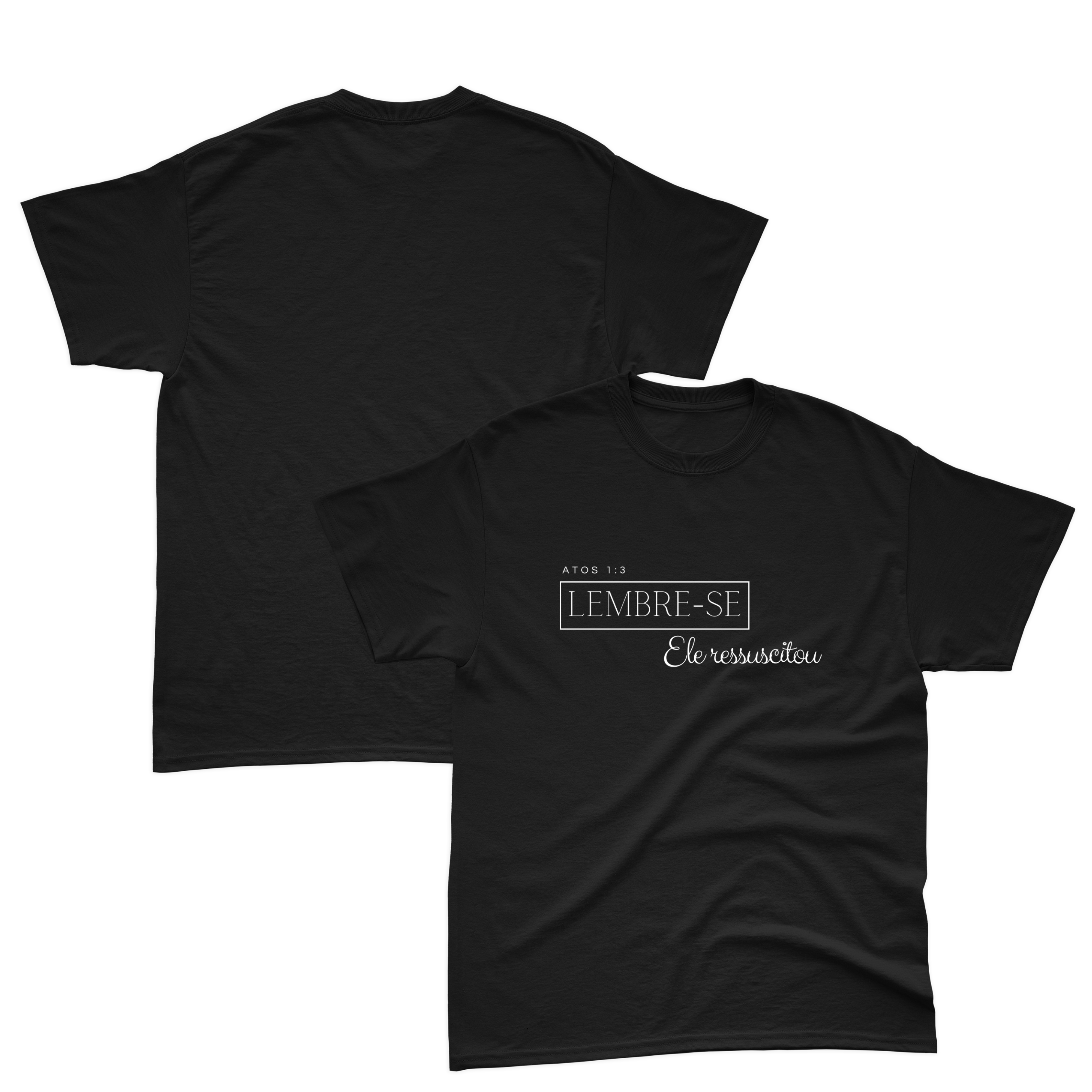 Lembre-se Ele ressuscitou - Preta