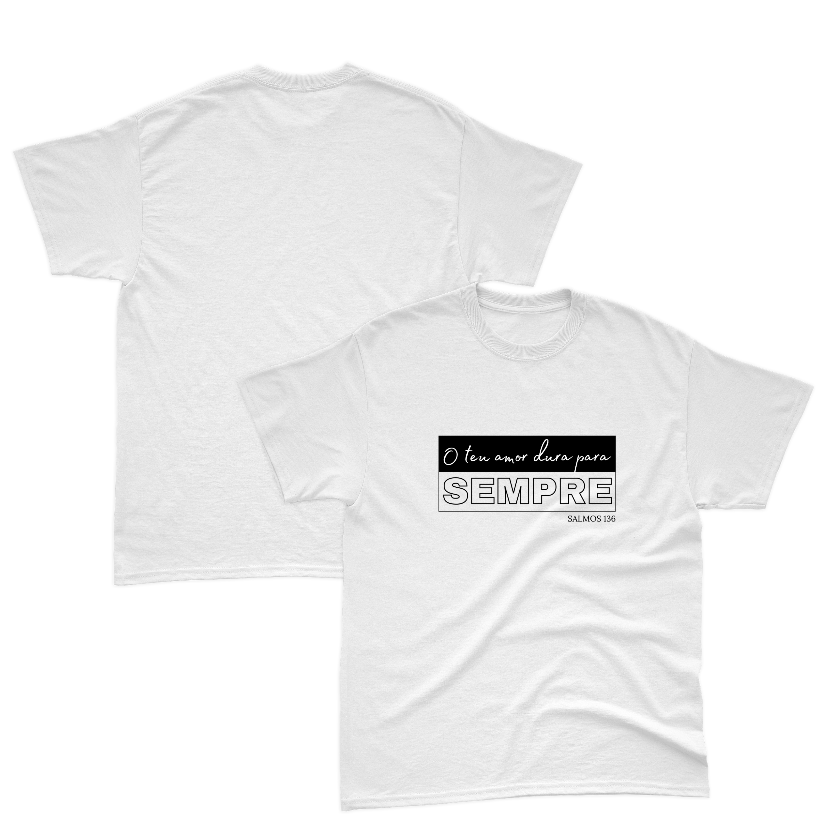 O Teu amor dura para sempre -  Branco