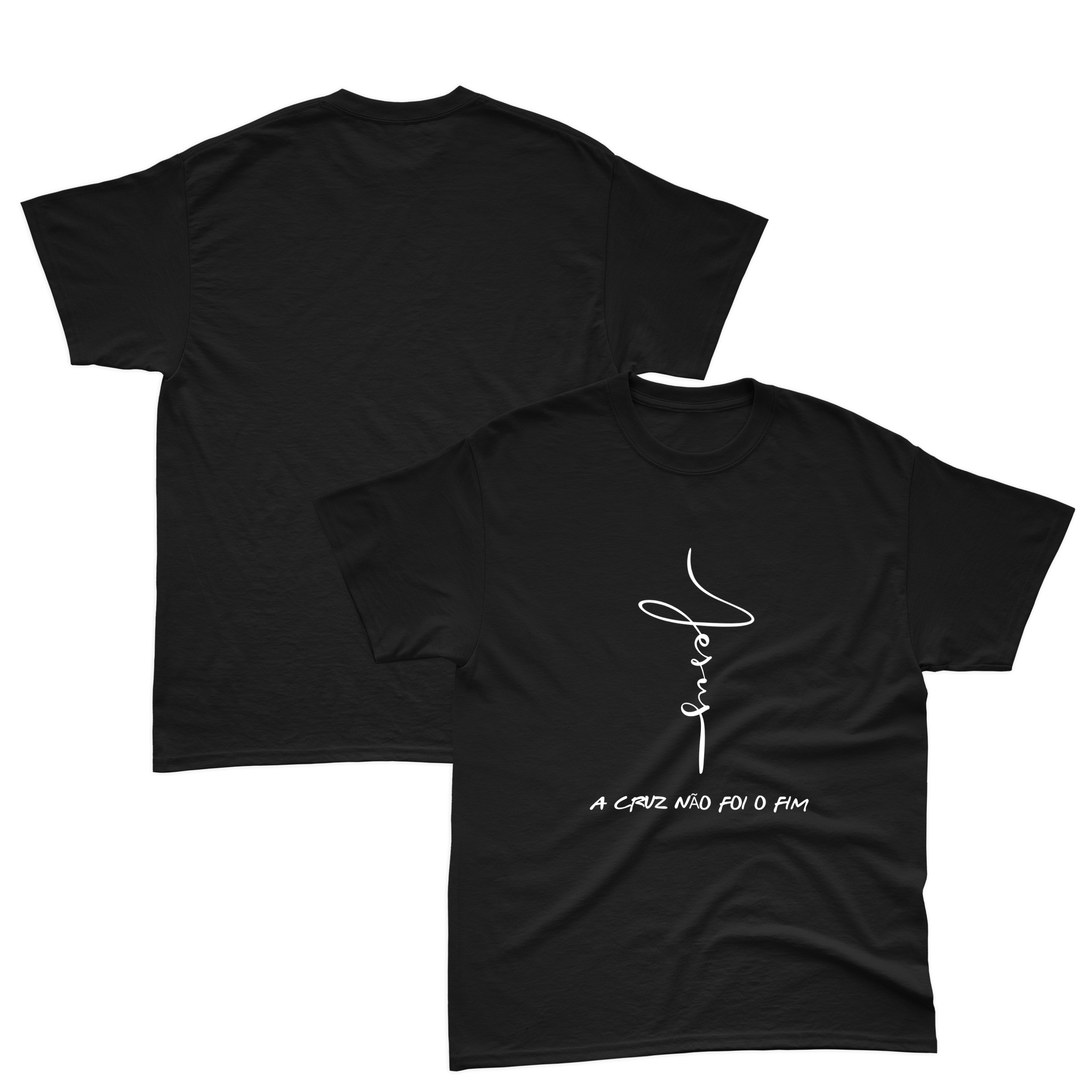 A cruz não foi o fim - preta
