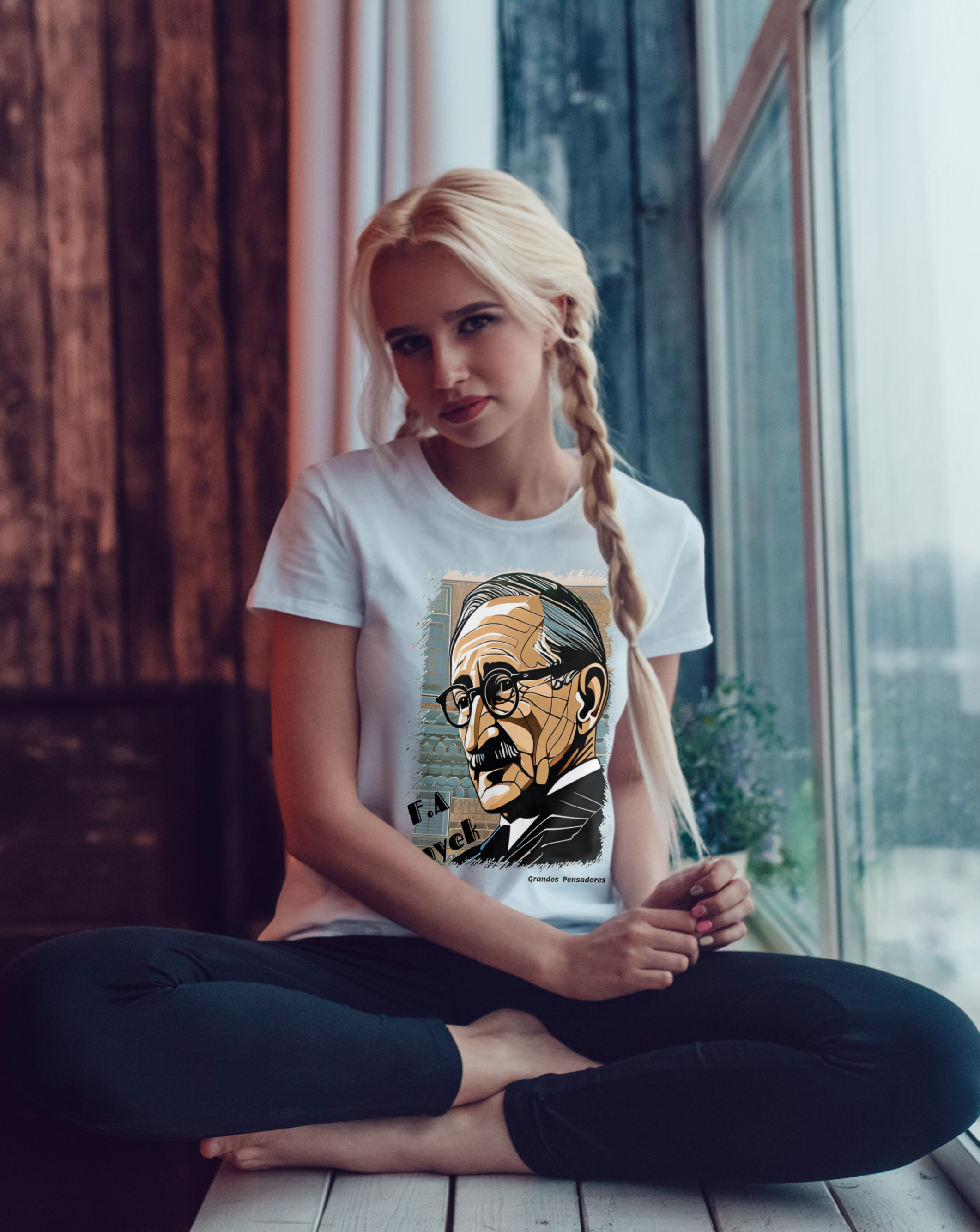 Nome do produto: COLEÇÃO GRANDES PENSADORES FEMININA - F.A HAYEK