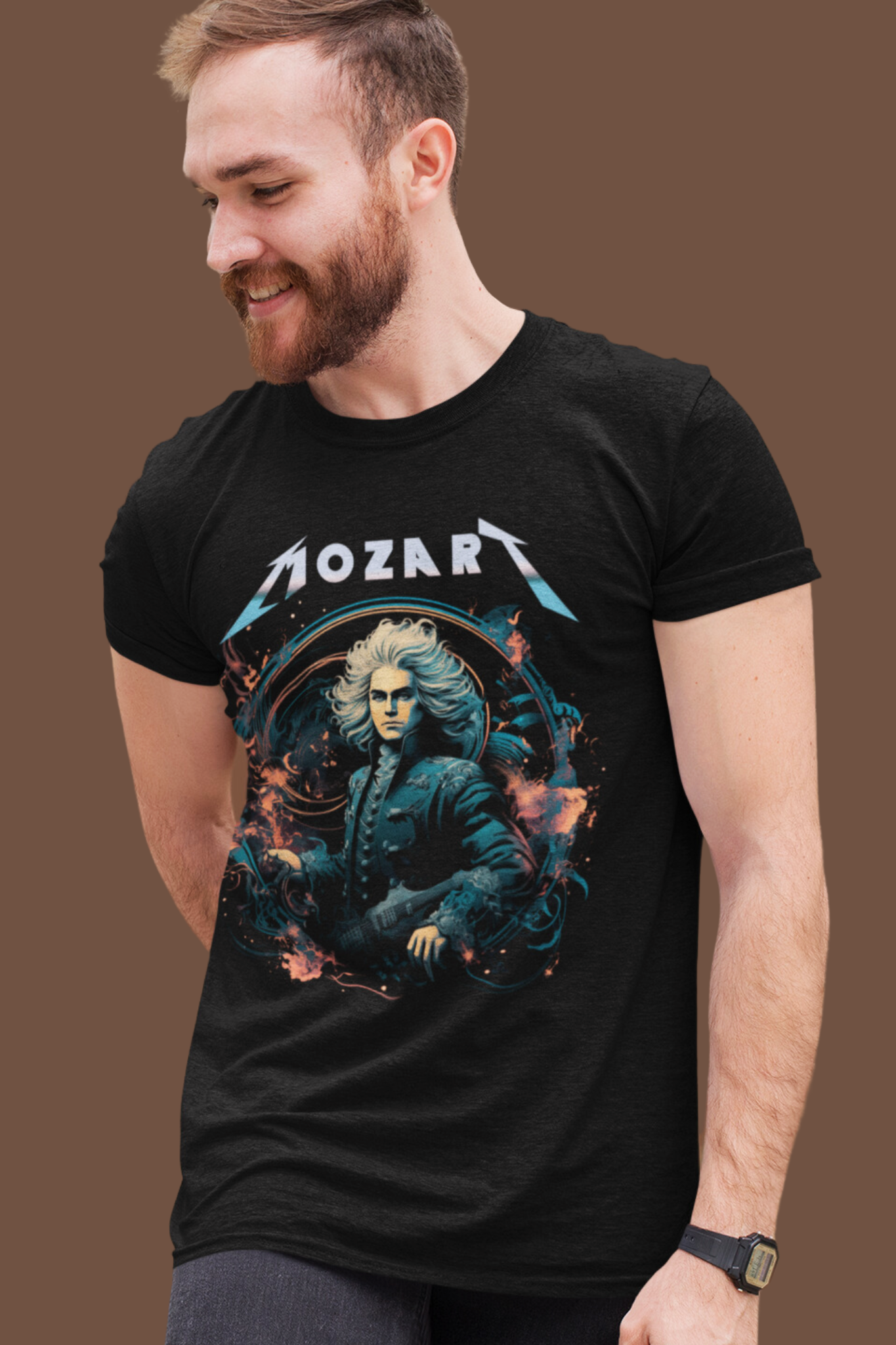 Camiseta Metal Mozart