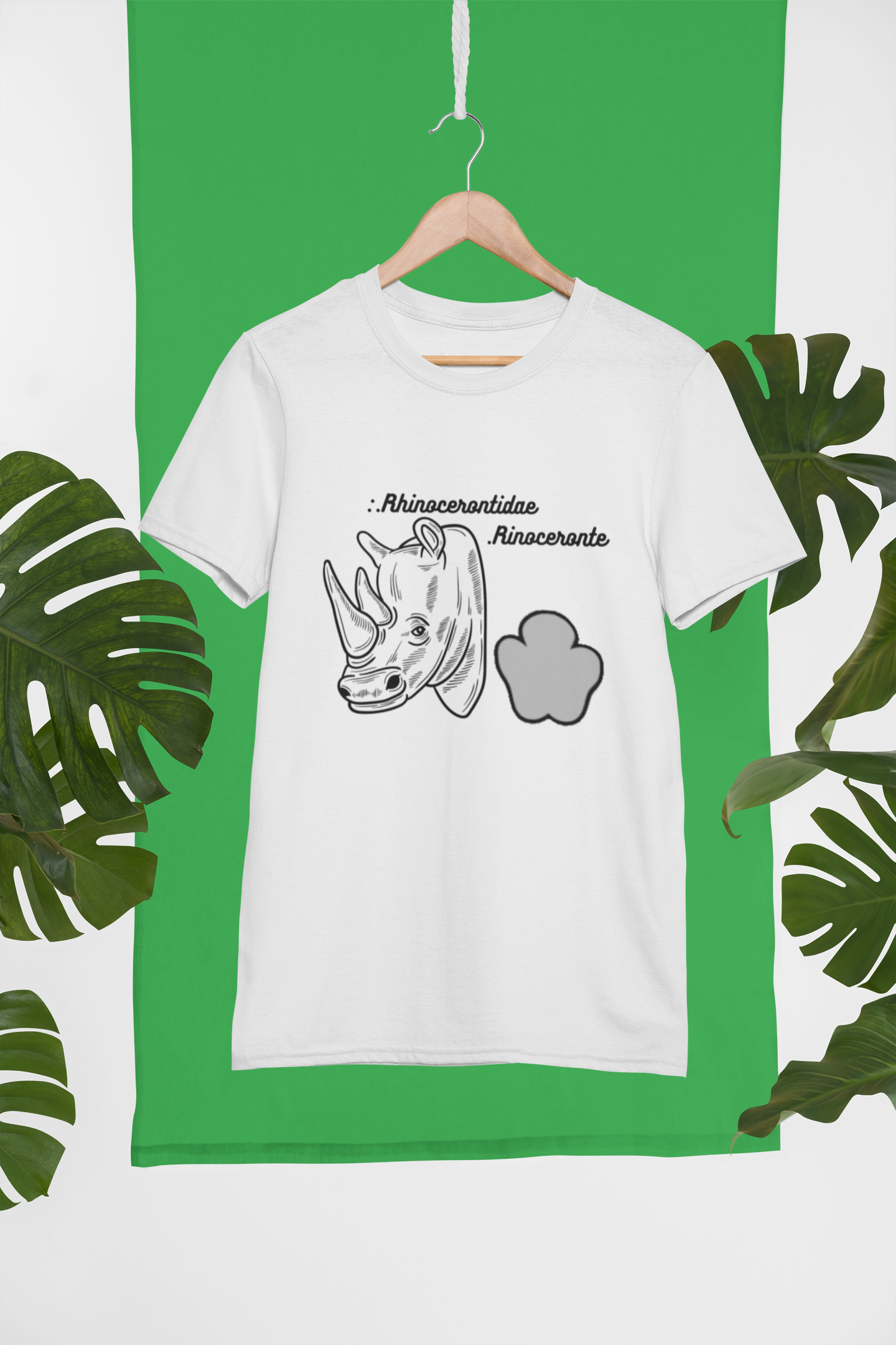 Camiseta Premium Rinoceronte