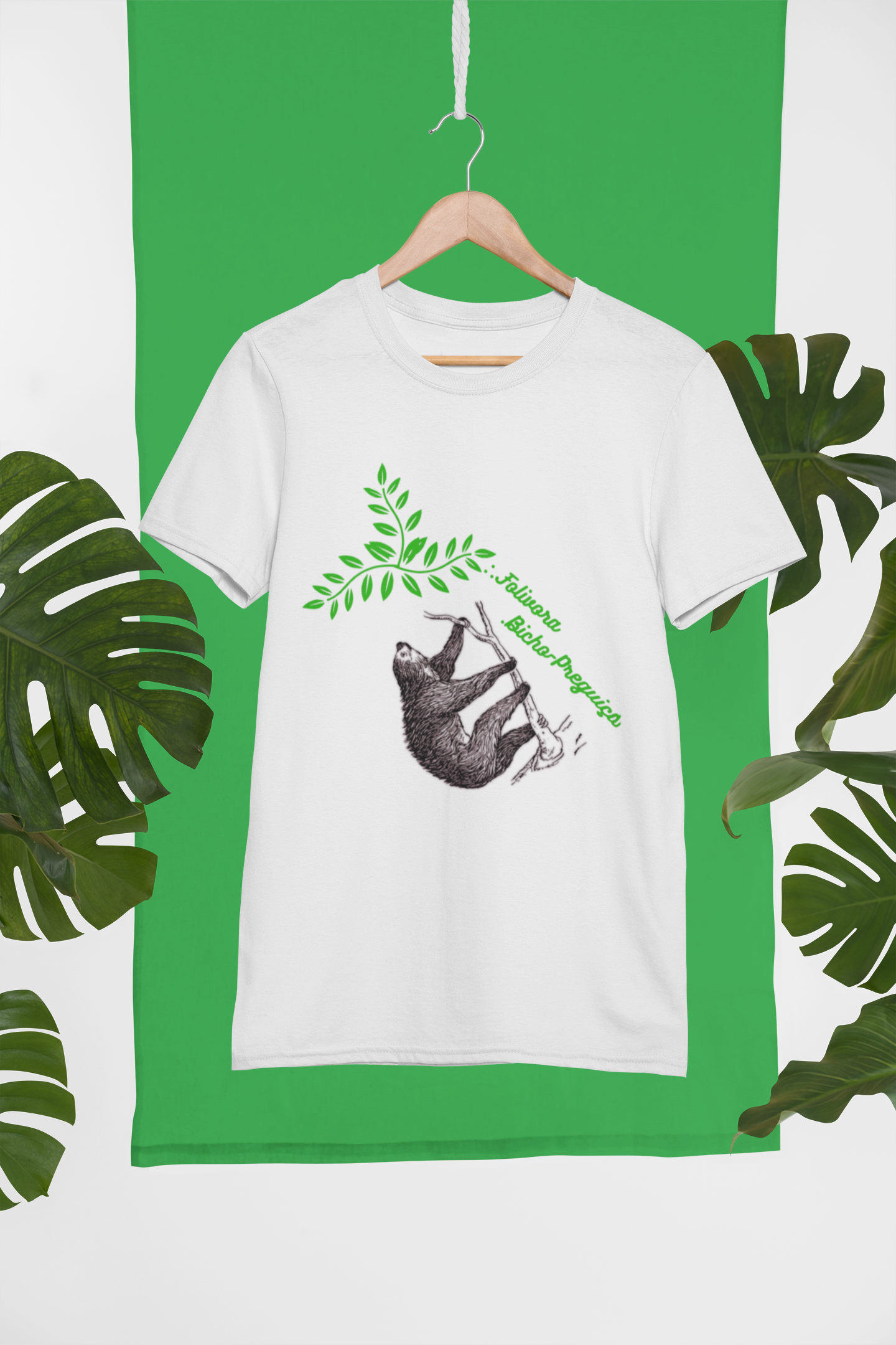 Camiseta Premium Bicho Preguiça