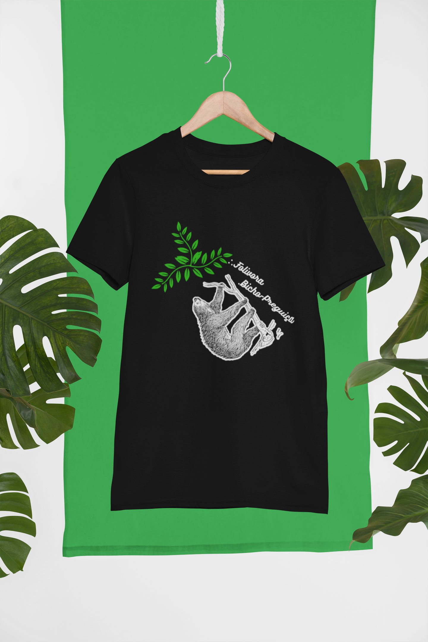 Camiseta Premium Bicho Preguiça