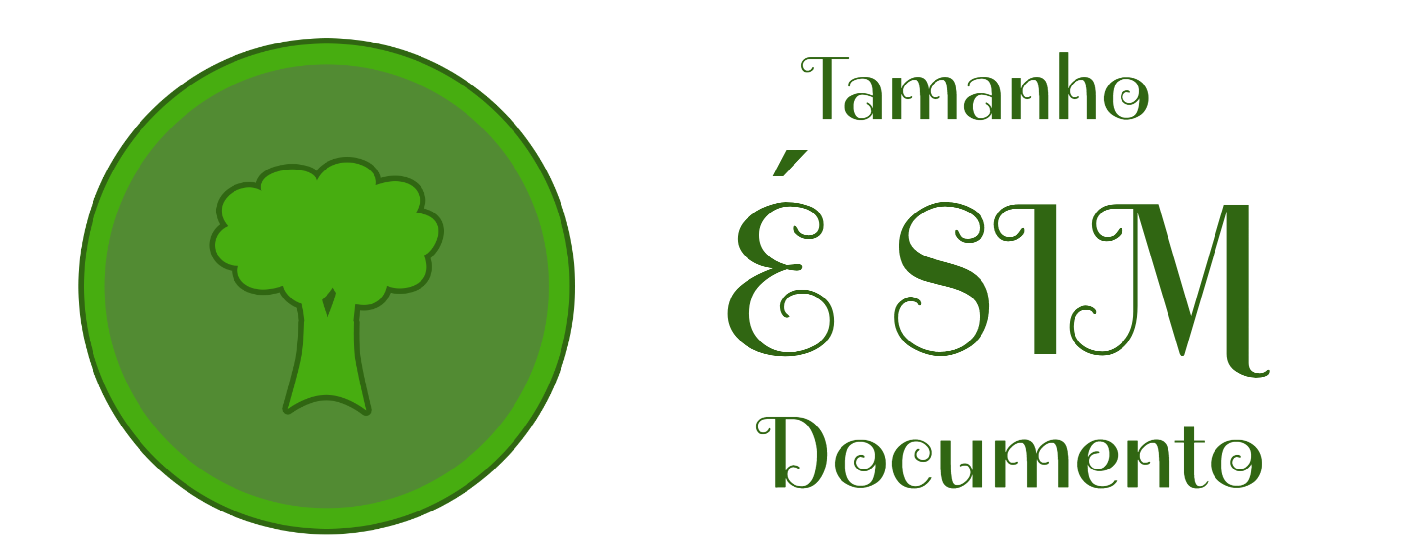 caneca - tamanho é sim documento