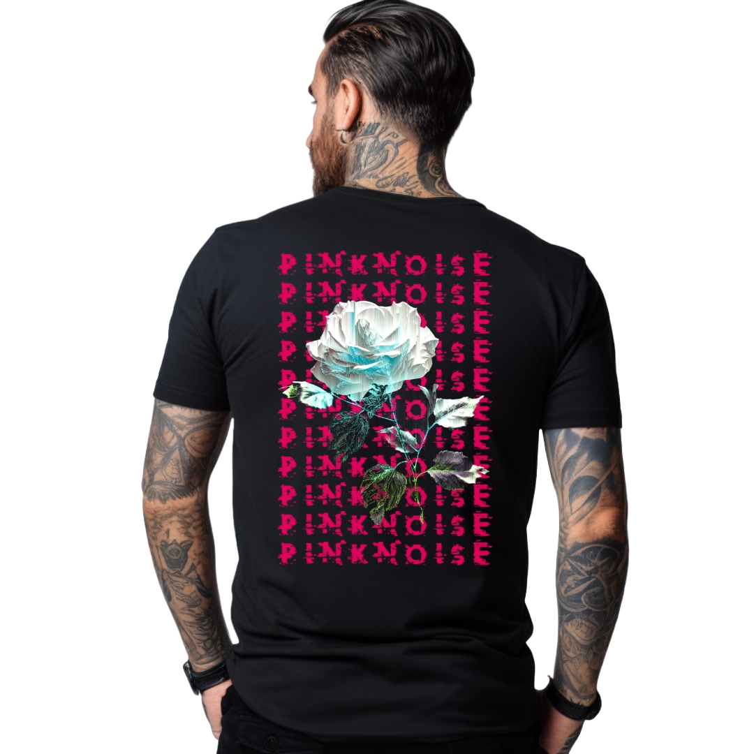 T-SHIRT GLITCH ROSE