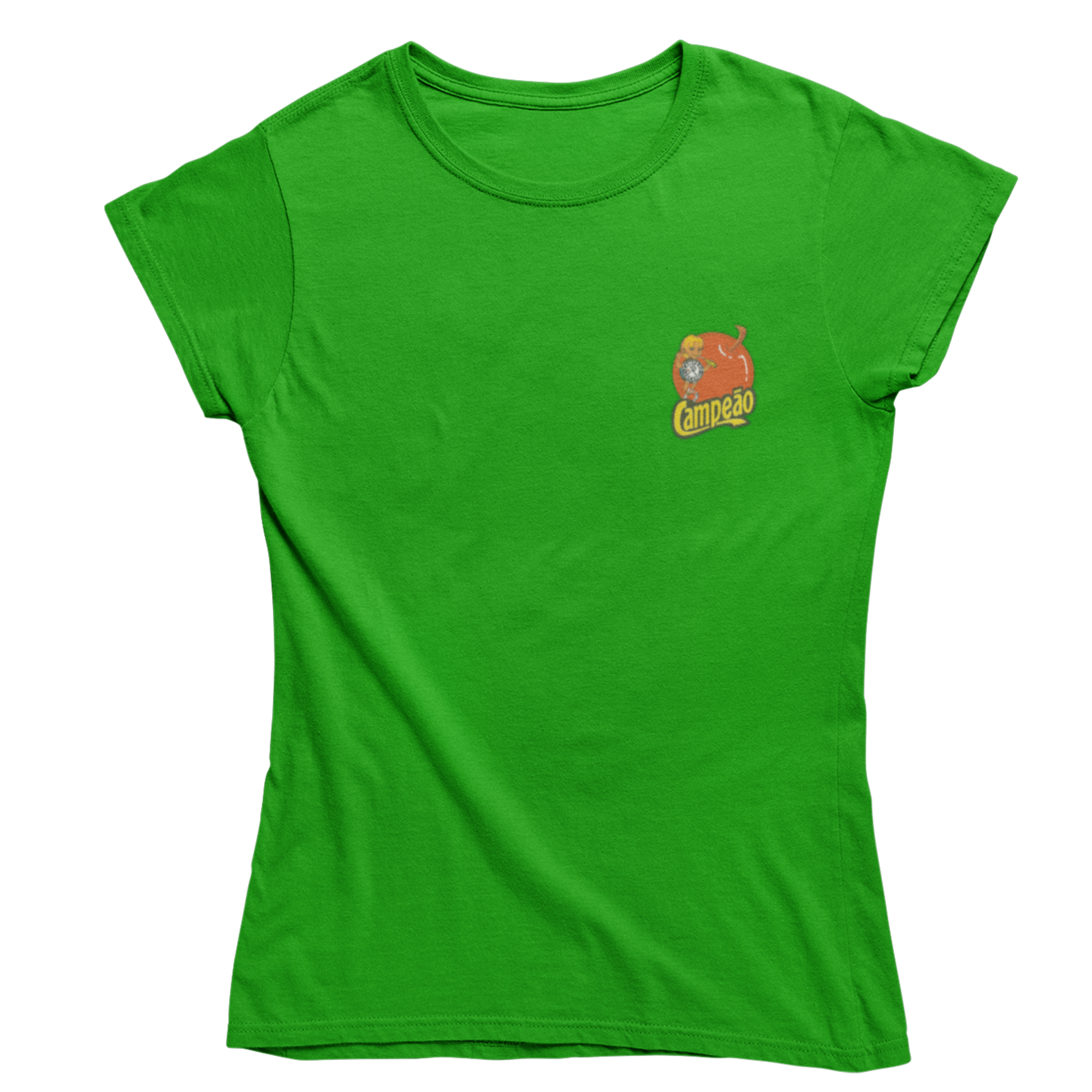 Camiseta Baby Long Maçãzinha Campeão