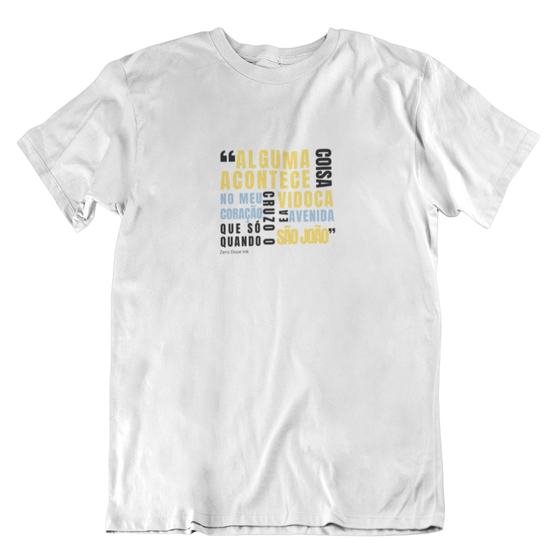 Camiseta Alguma Coisa Acontece No Meu Coração