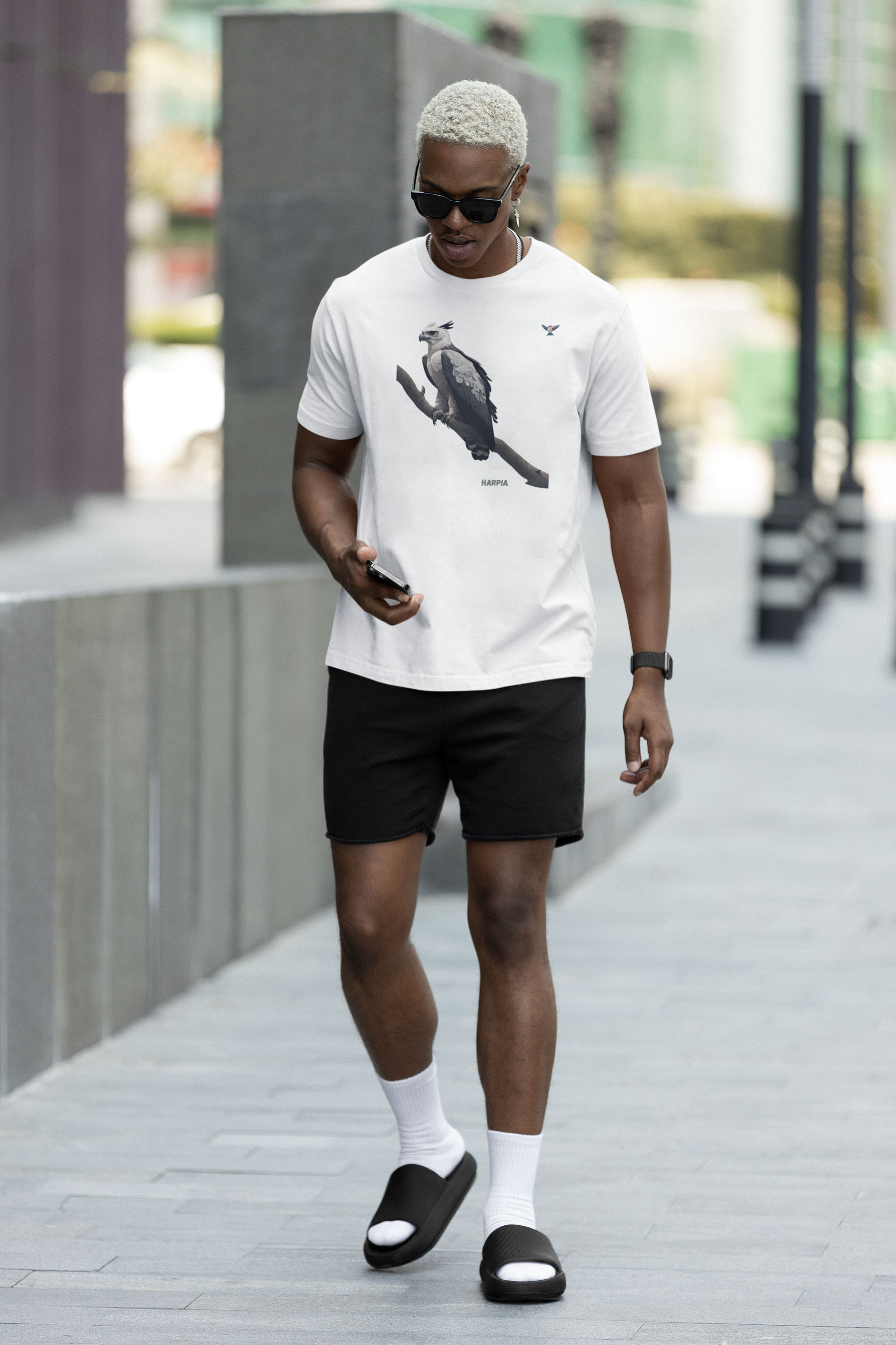 Camiseta Harpia - Coleção Fauna Viva - Masculina