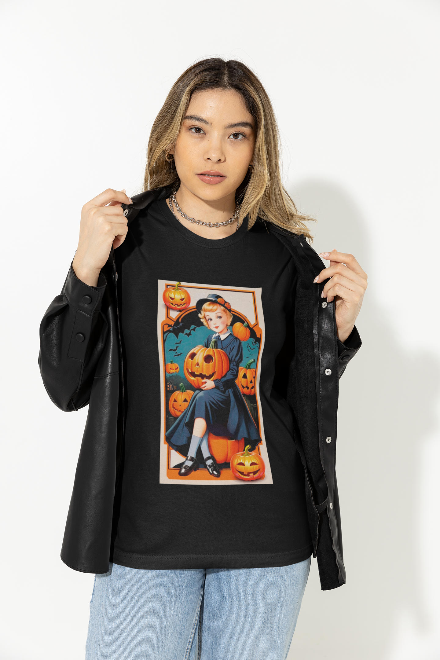 Baby Long Prime - Abóboras Halloween