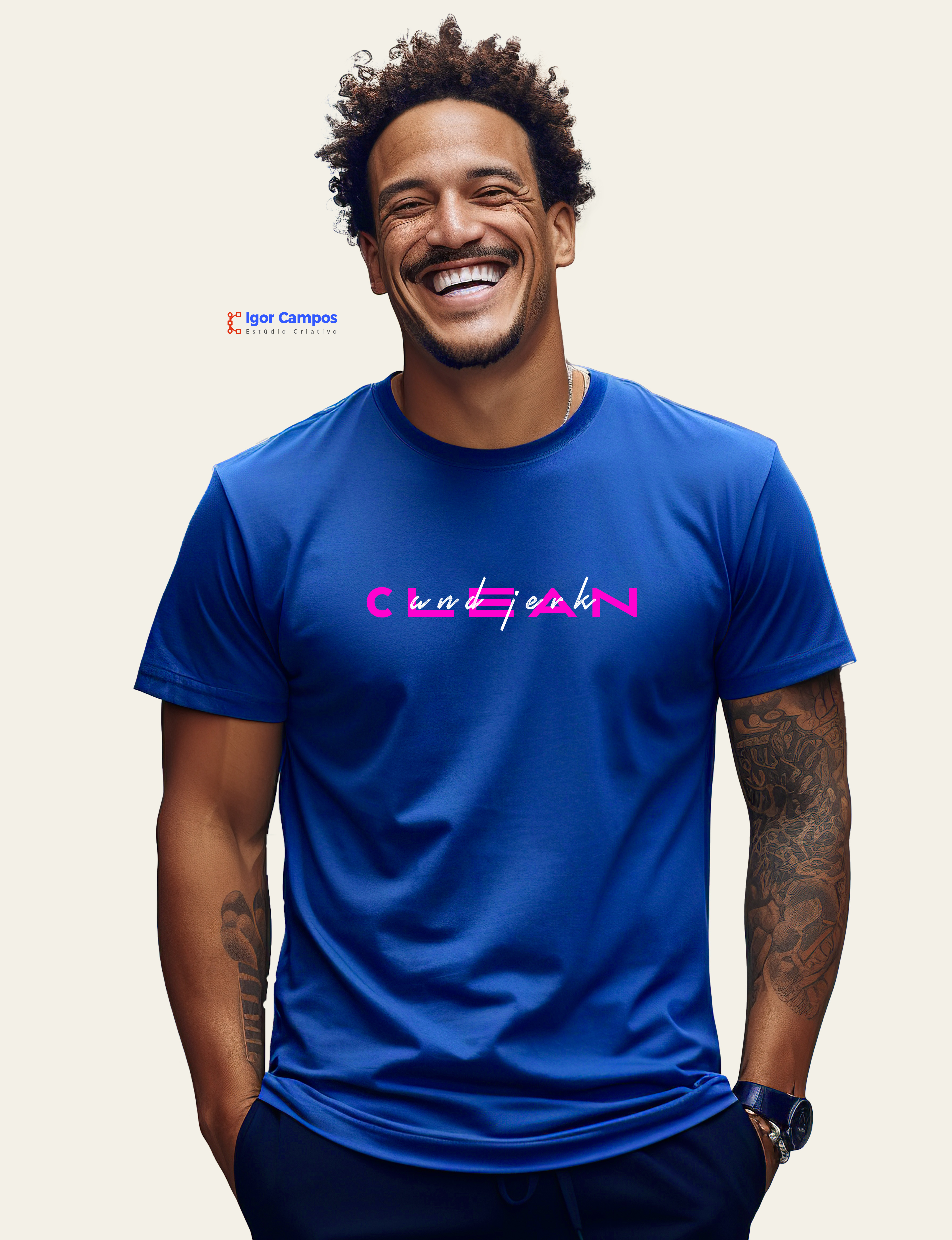 Camiseta Masculina Clean and Jerk