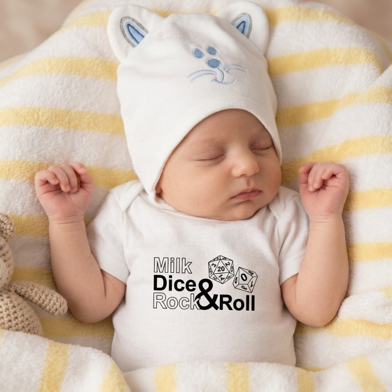 Milk, Dice & Rock'n Roll [baby body]