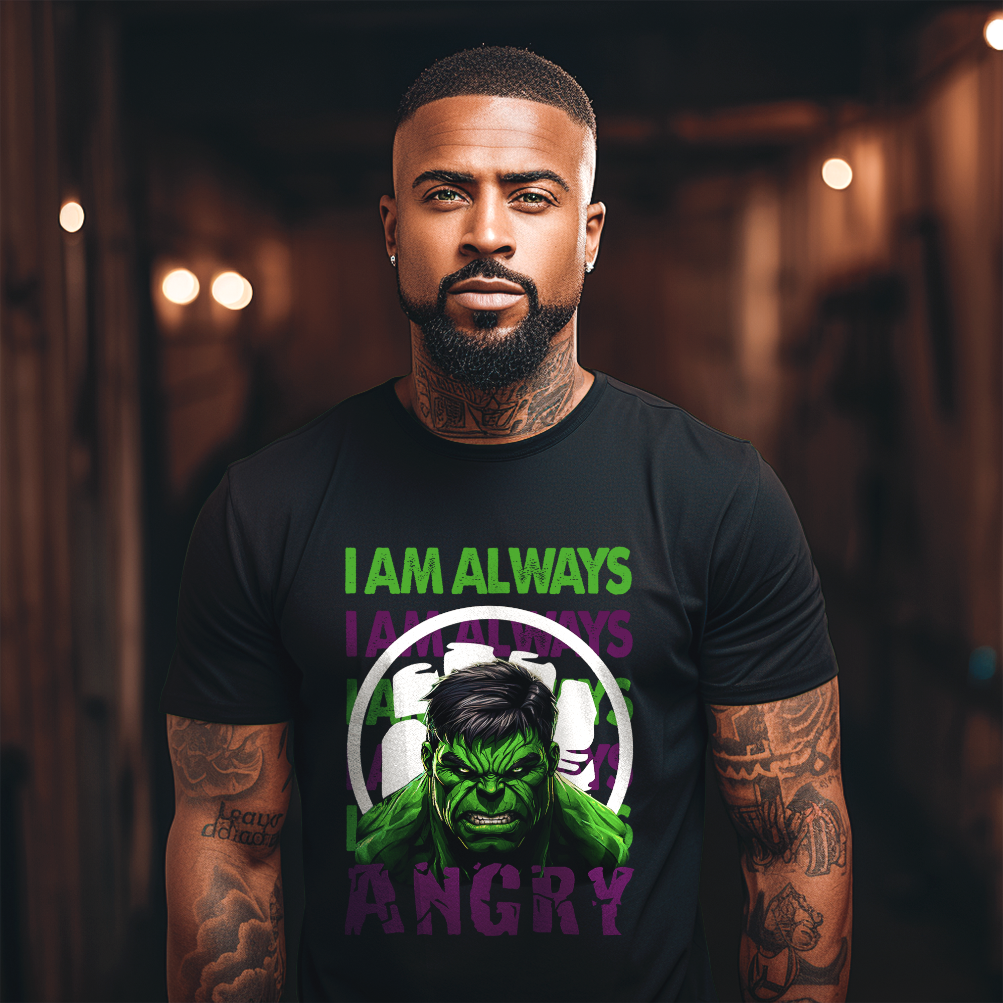 Camiseta Hulk Angry