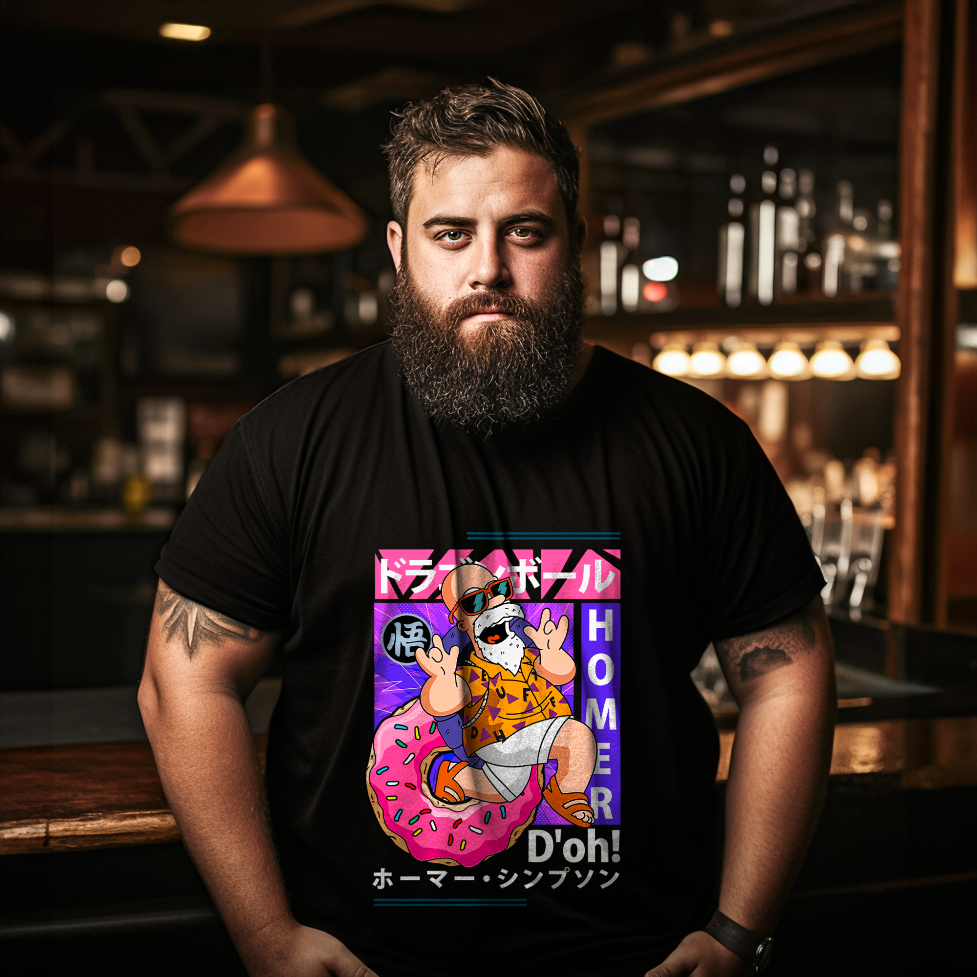 Camiseta Plus Size Homer Mestre Kame