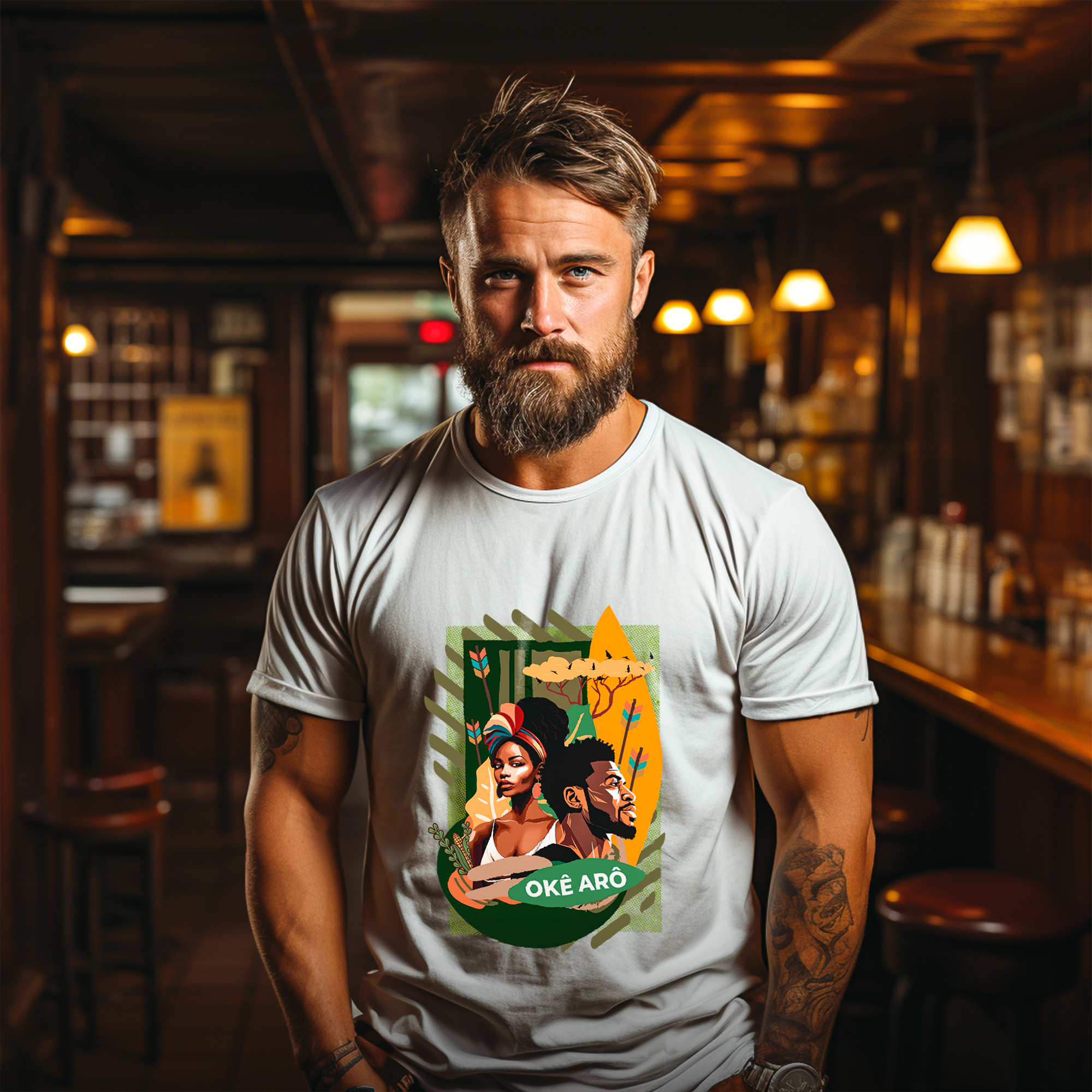 Camiseta Okê Arô