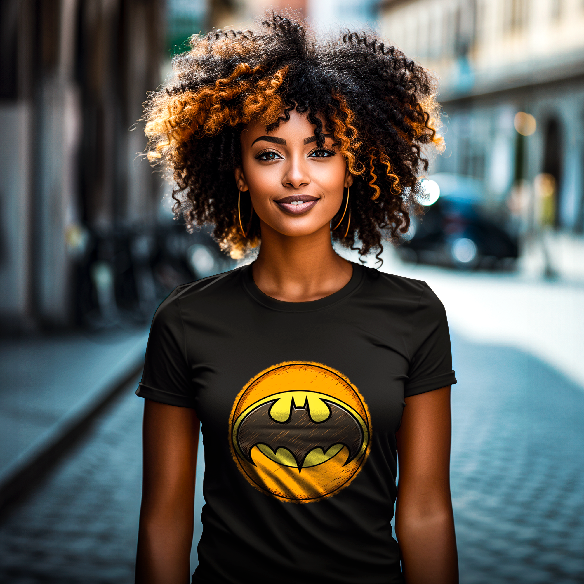 Camiseta Baby Long Batman Symbol
