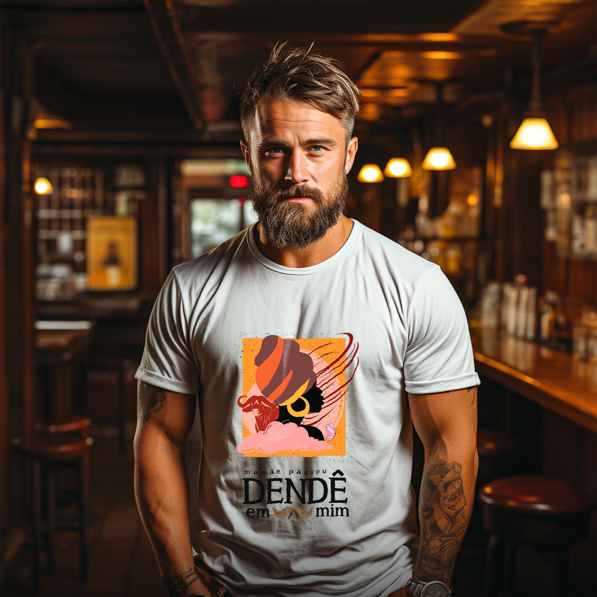 Camiseta Oya Passou Dendê