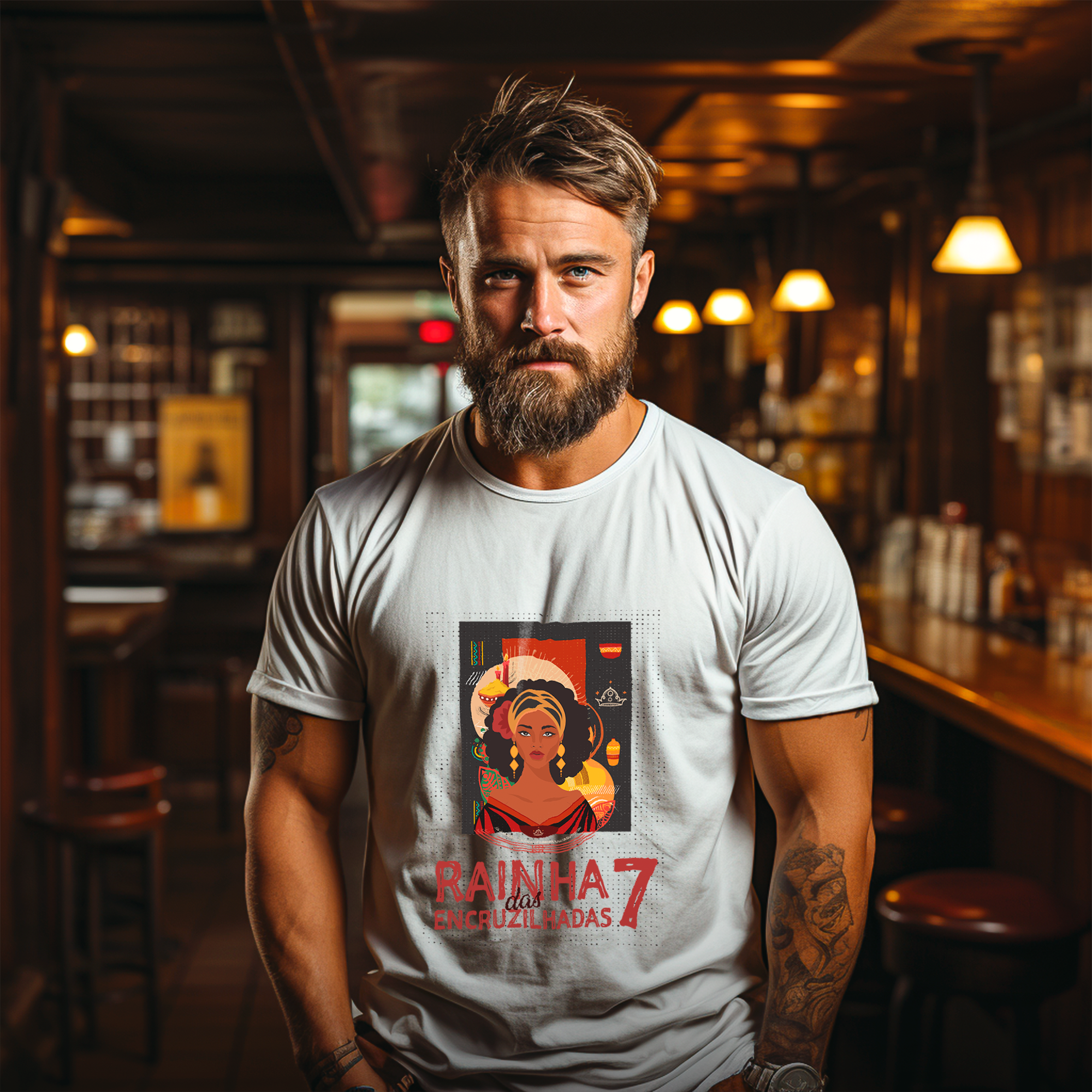 Camiseta Rainha das Sete Encruzilhas