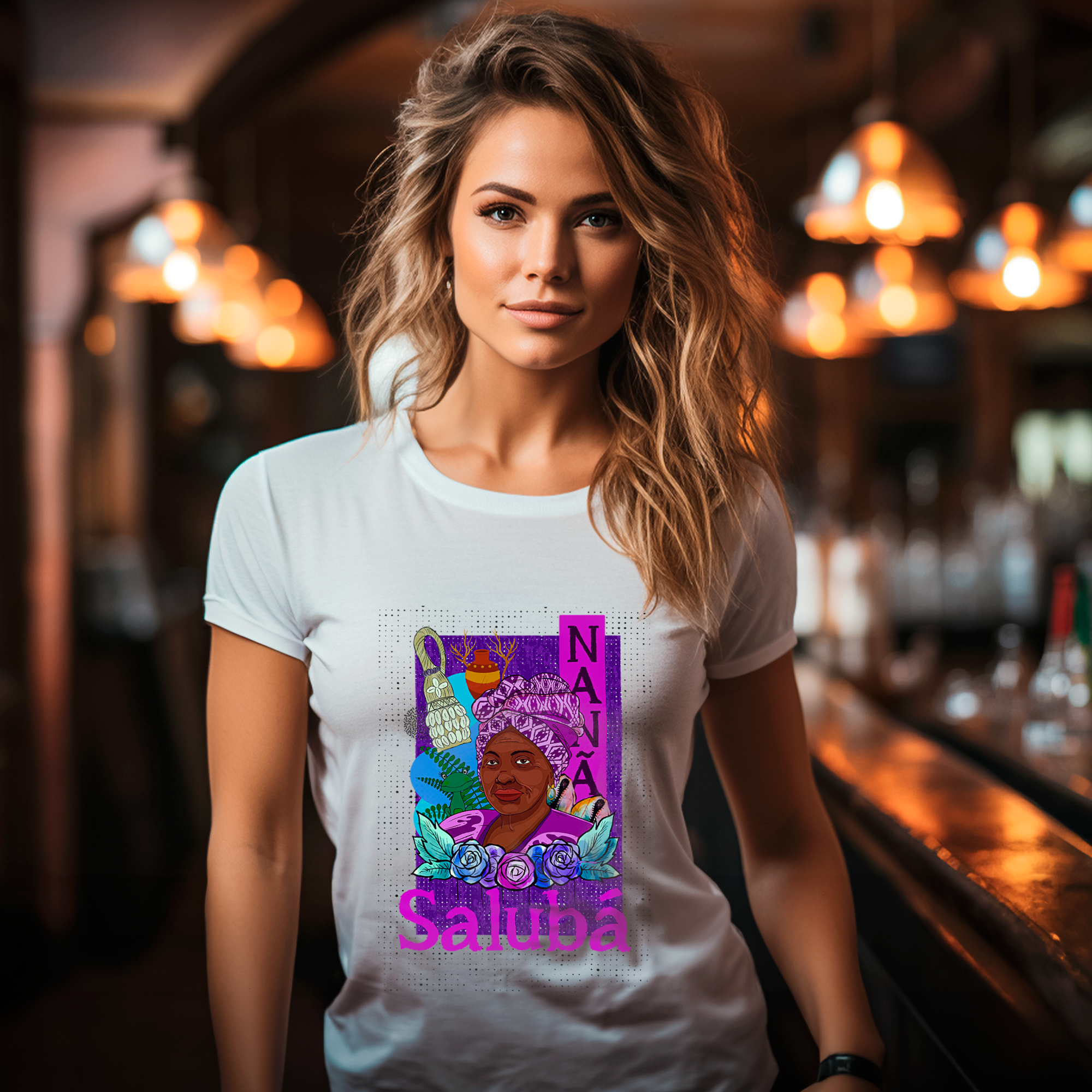 Camiseta Baby Long Nanã