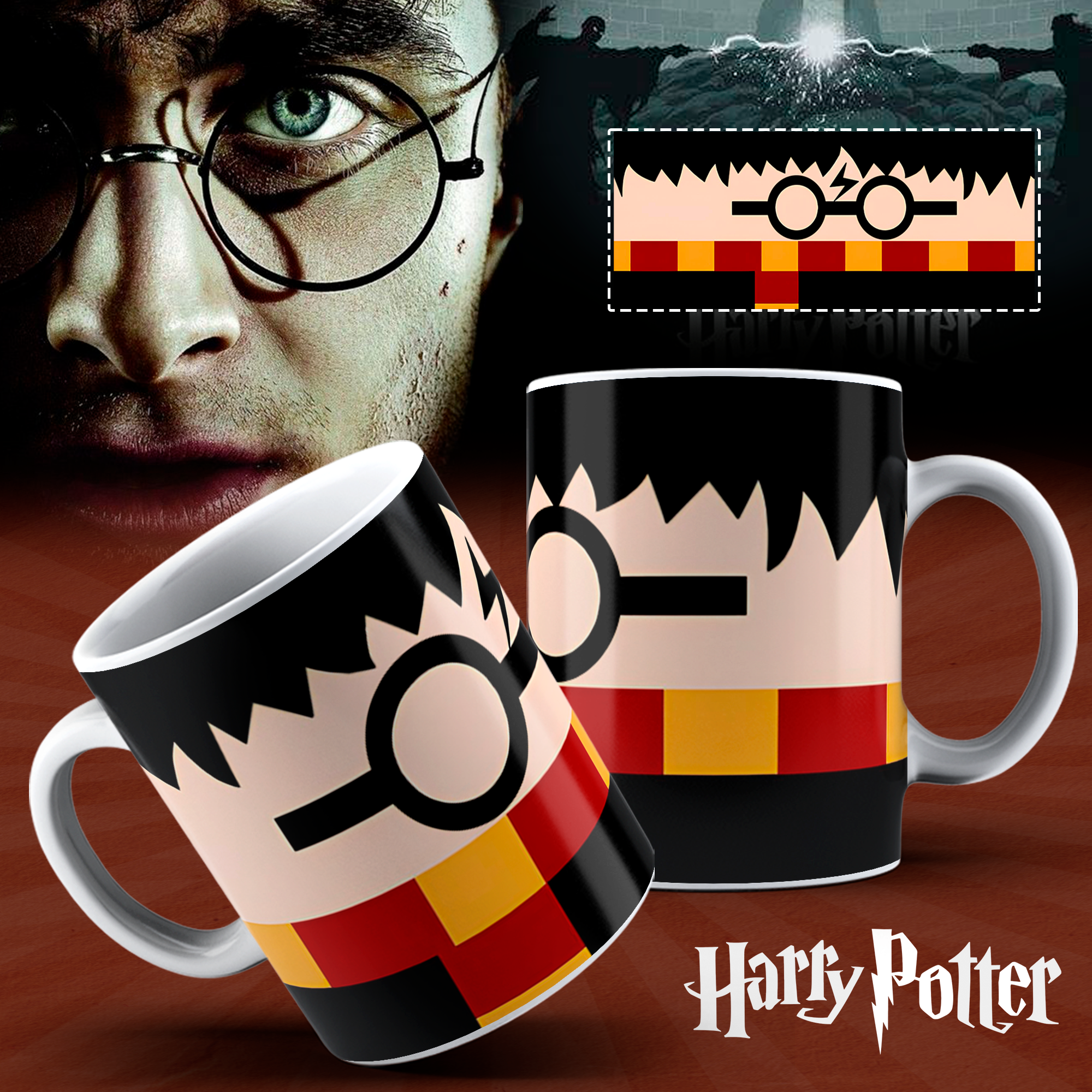 Caneca Harry Potter