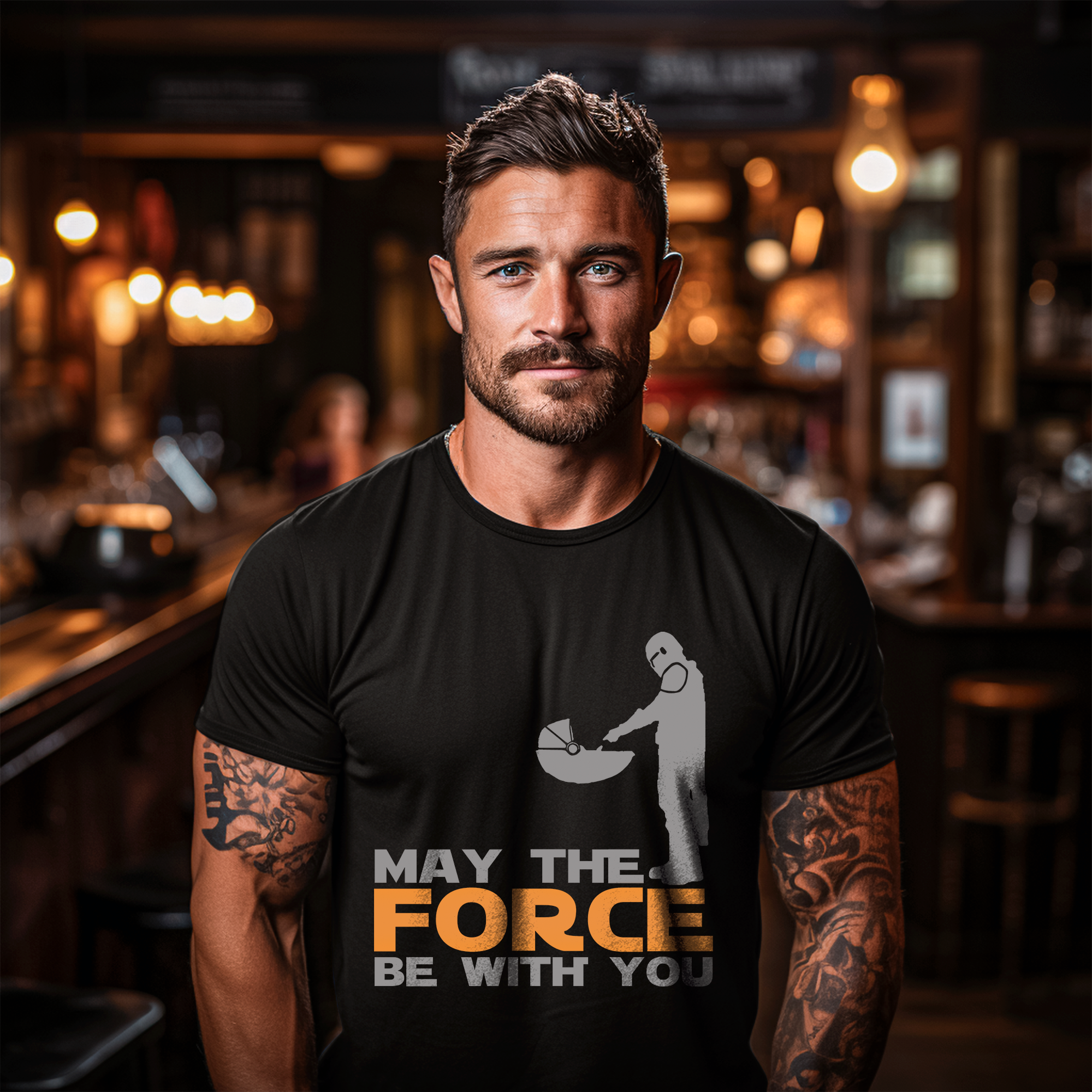 Camiseta - May The Force Be With You