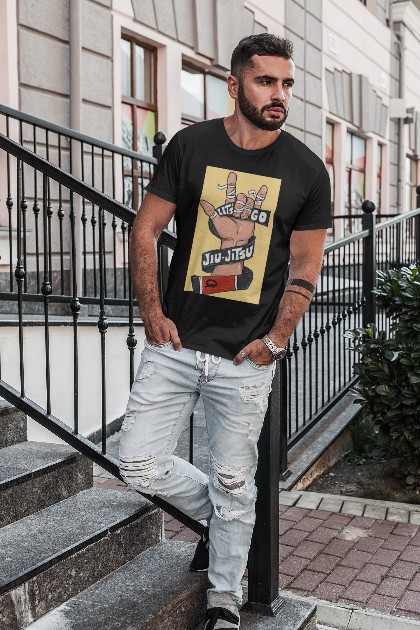 Nome do produto  Camiseta Lets Go Jiu Jitsu