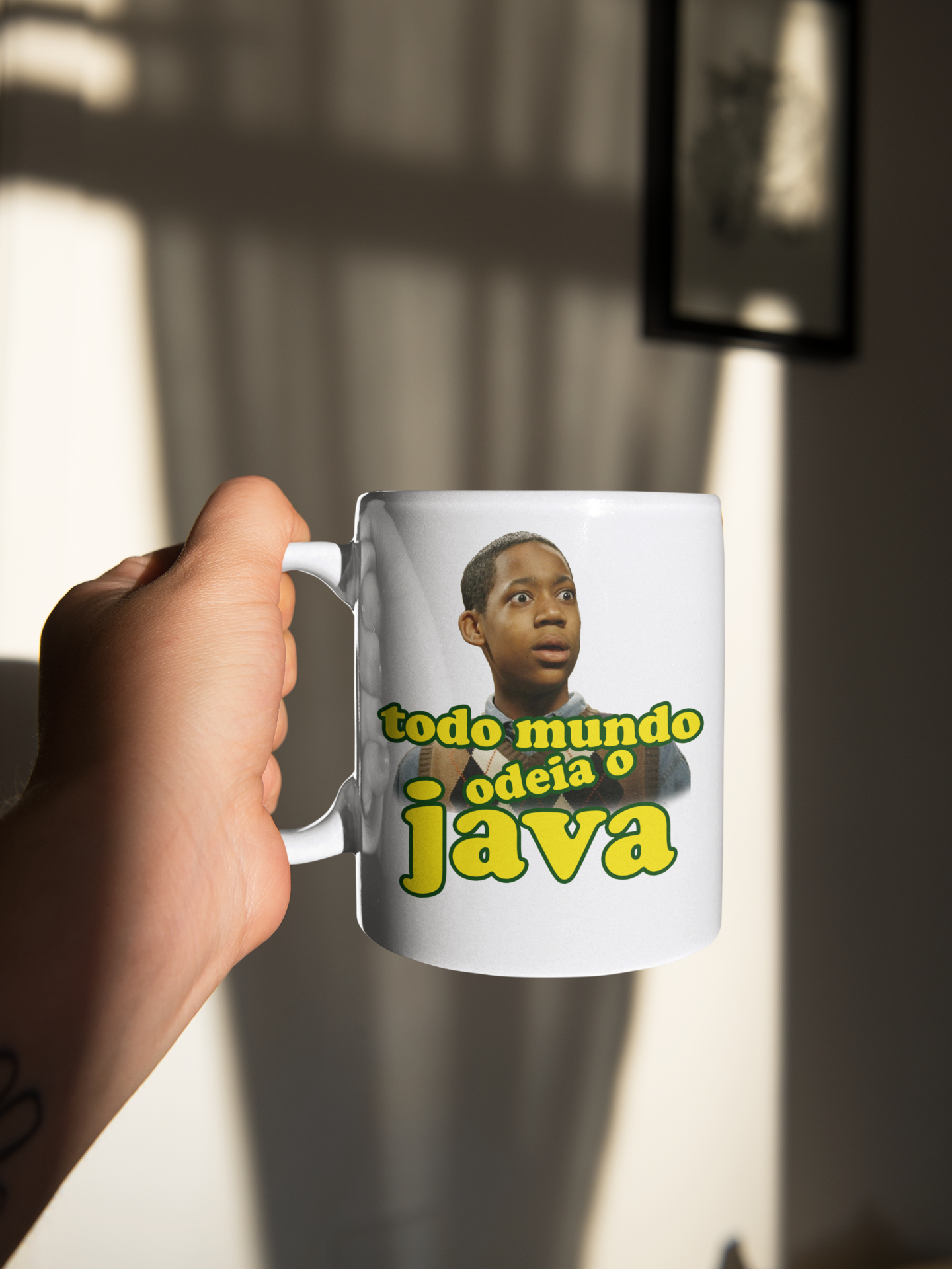 Caneca Todo Mundo Odeia O Java