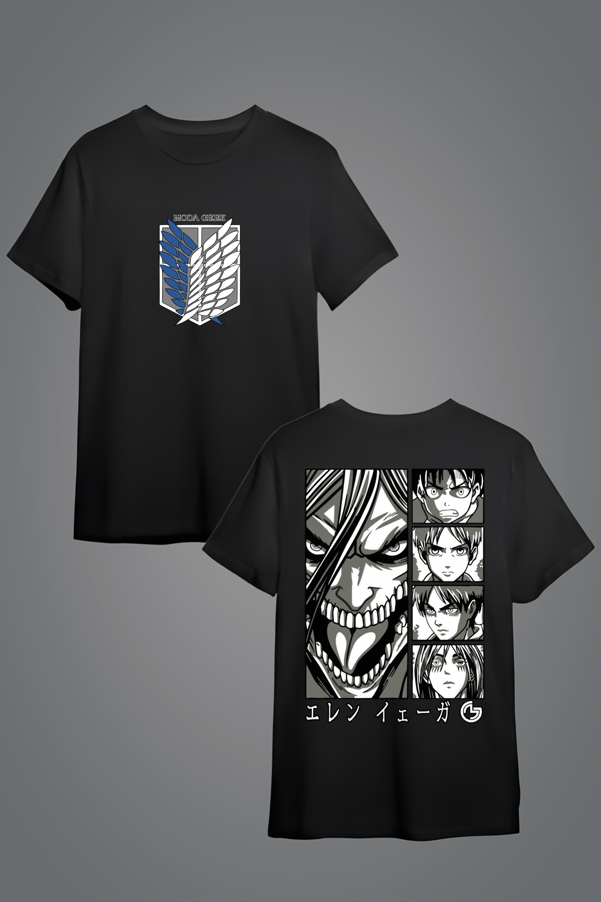 T-shirt Eren - Attack on Titan