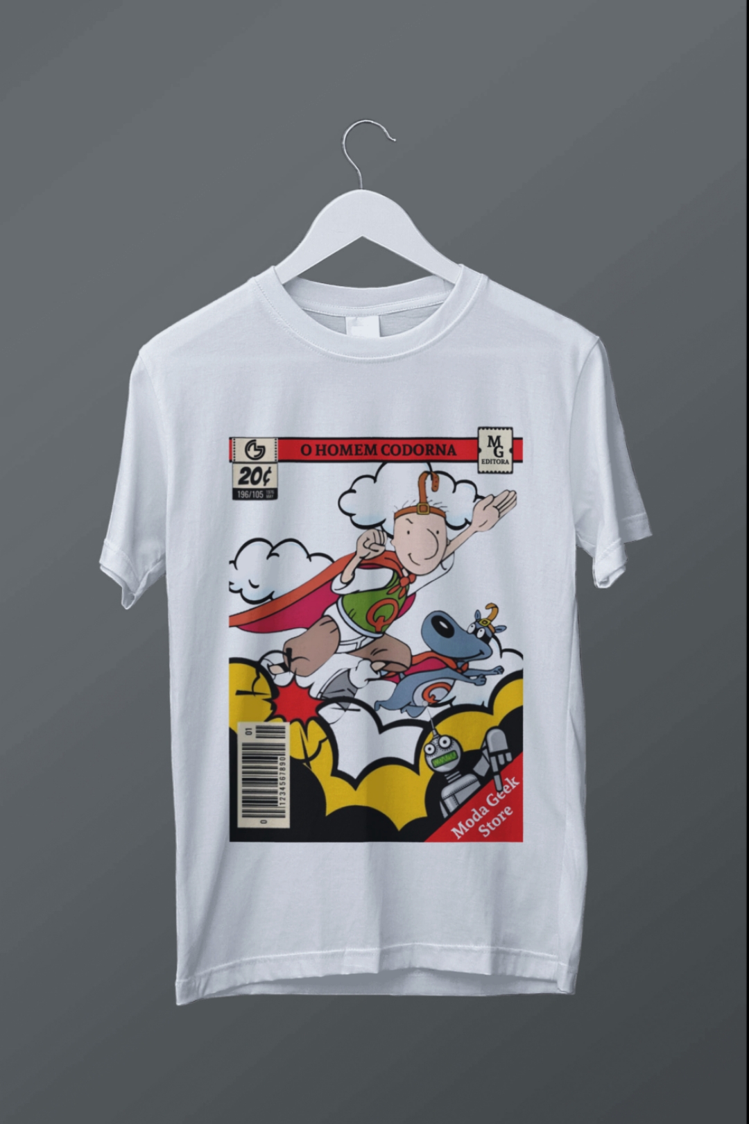 T-shirt plus size Homem Codorna