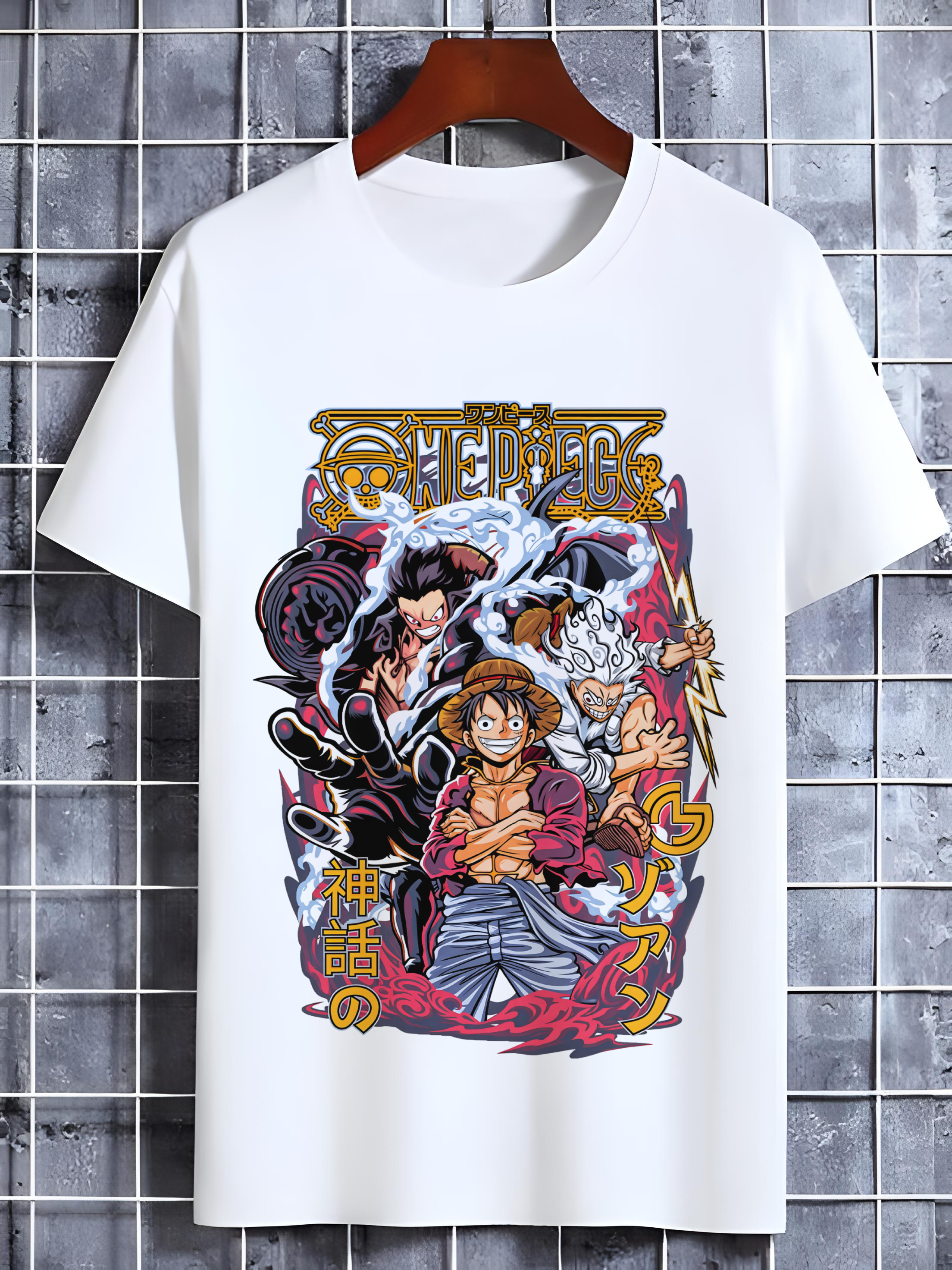 T-shirt premium Luffy Gears