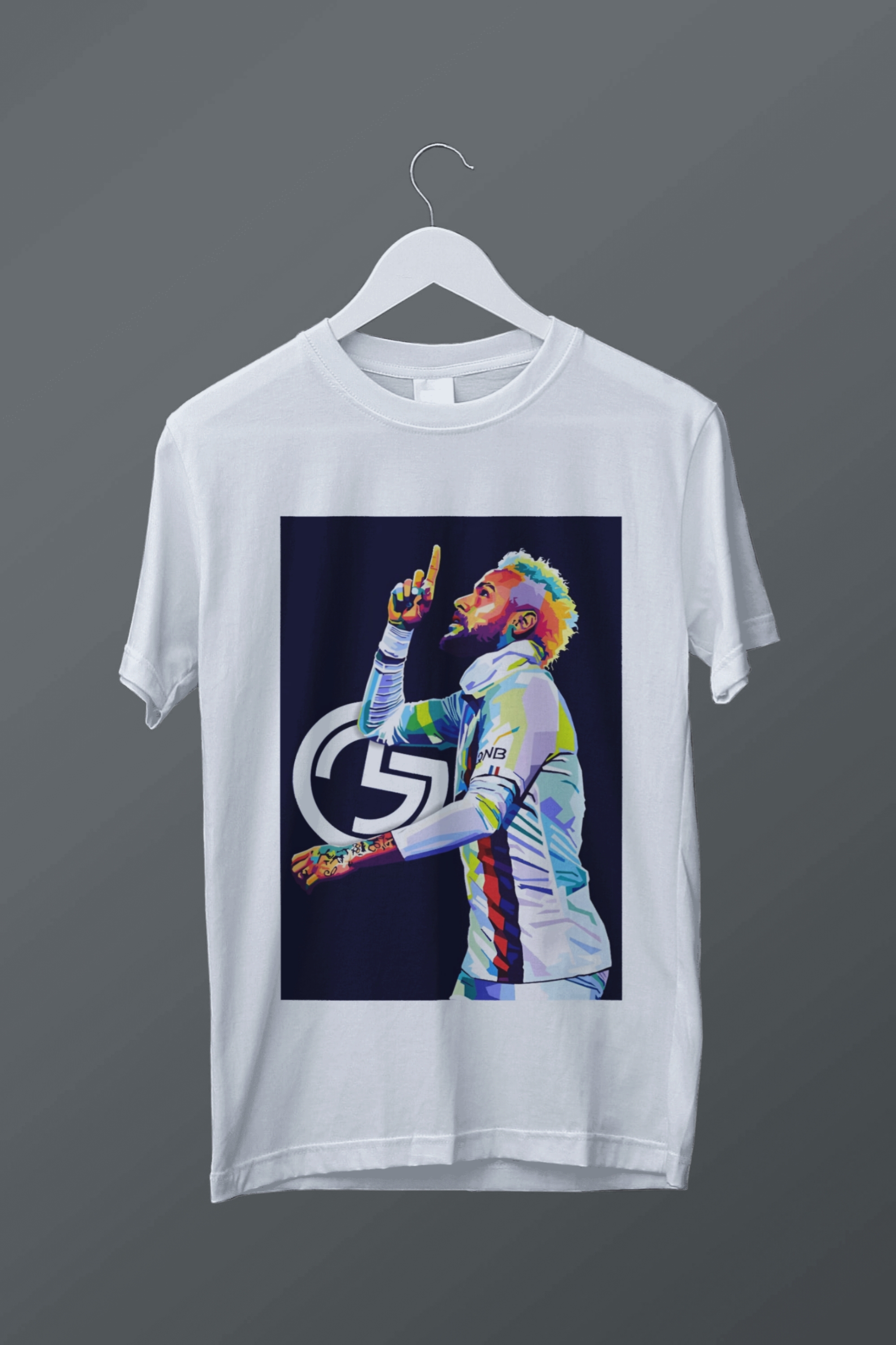 T-shirt plus size Neymar