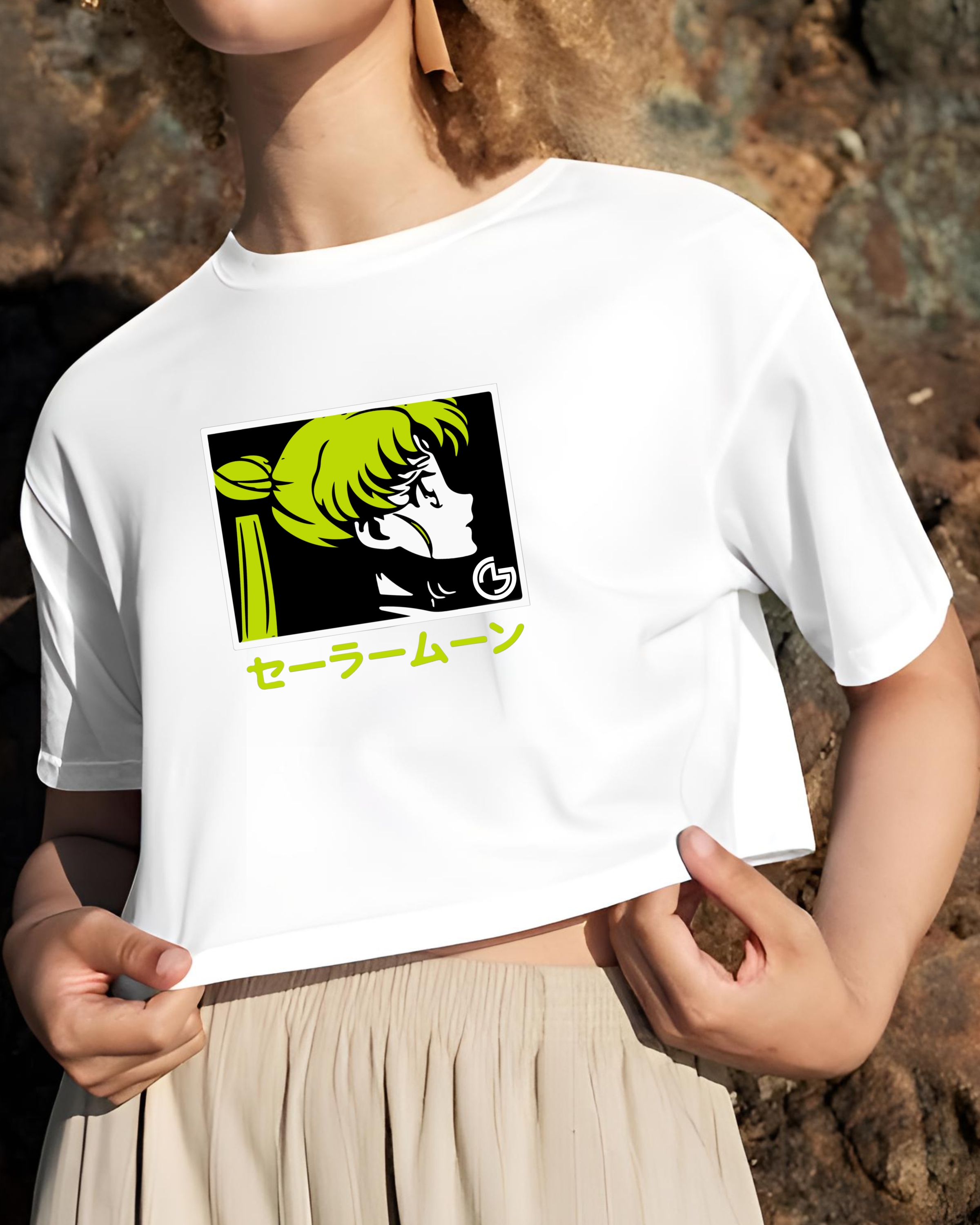 Camisa cropped Sailor Moon