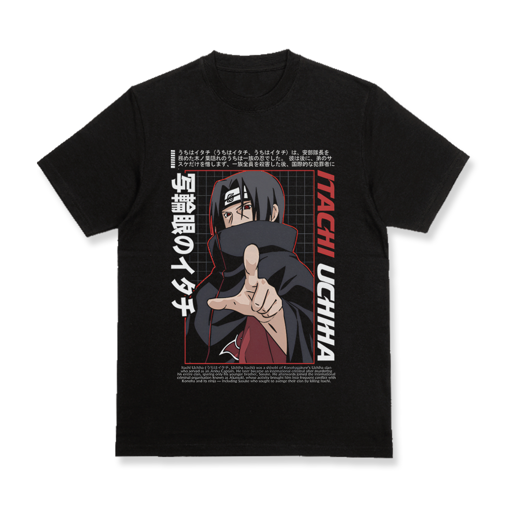 CAMISA ITACHI UCHIHA