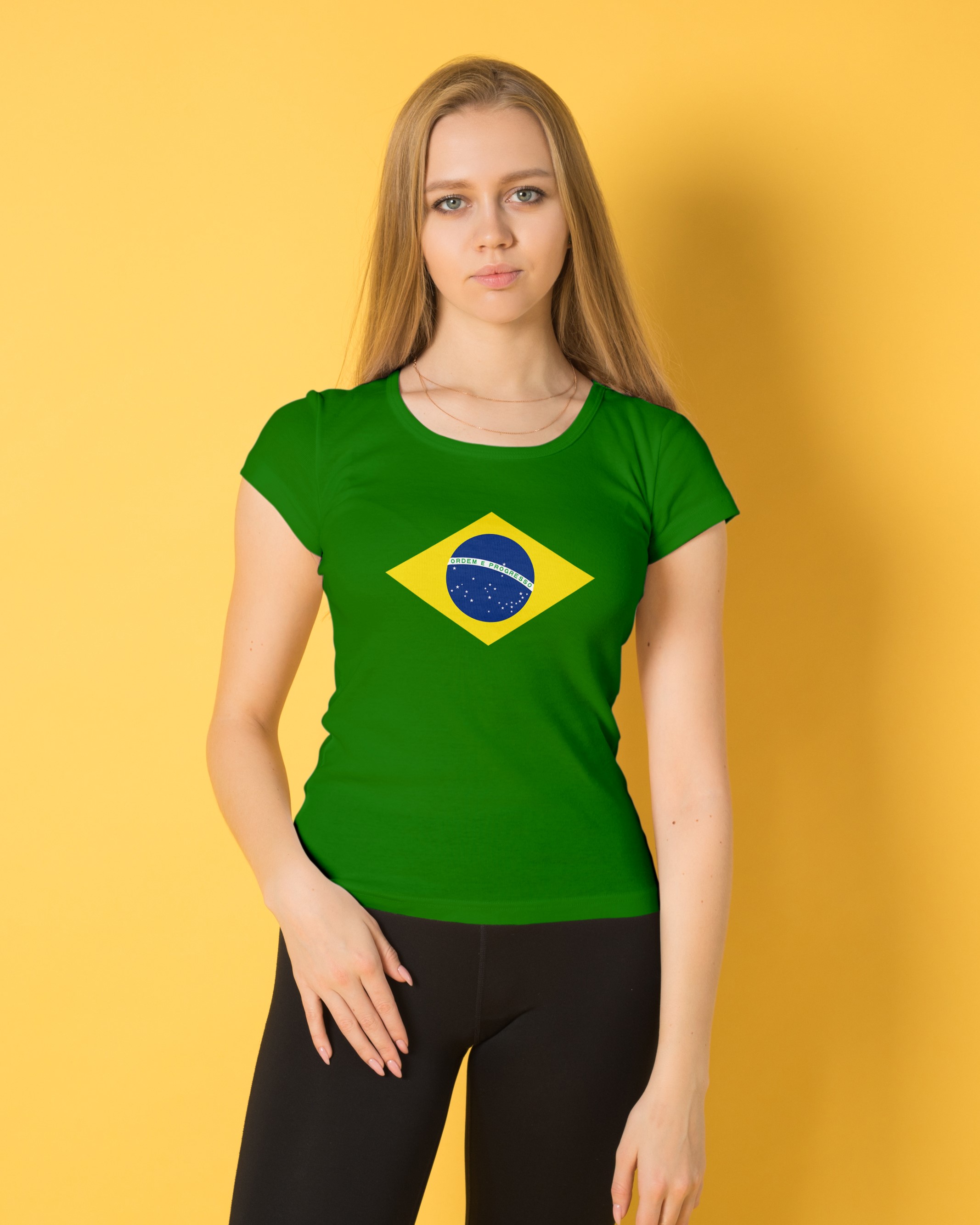 CAMISA BABY LONG - BANDEIRA