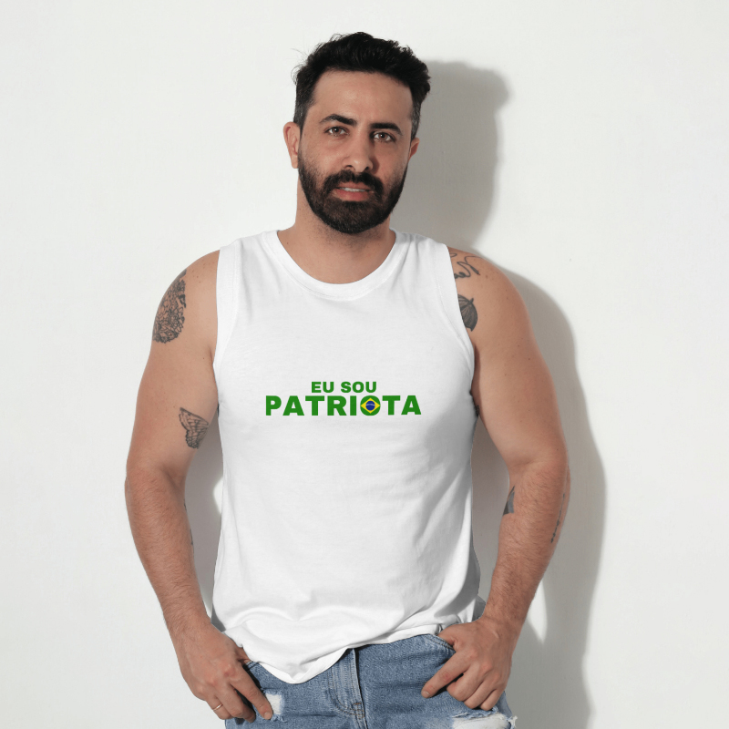 Nome do produto  REGATA - EU SOU PATRIOTA