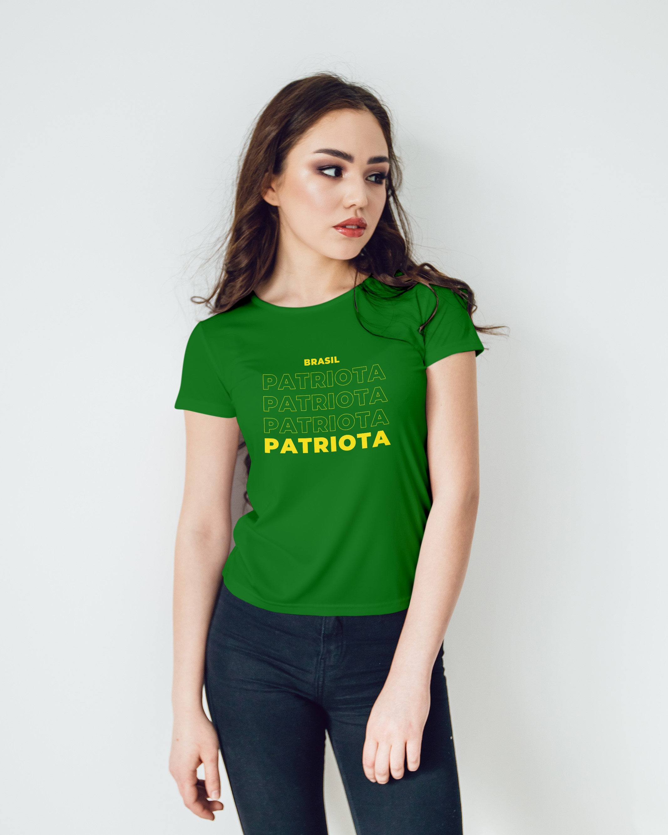CAMISA BABY LONG - PATRIOTA