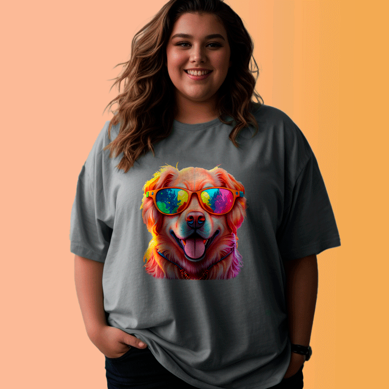 T-shirt Golden Retriver - Coleção Dog Lovers