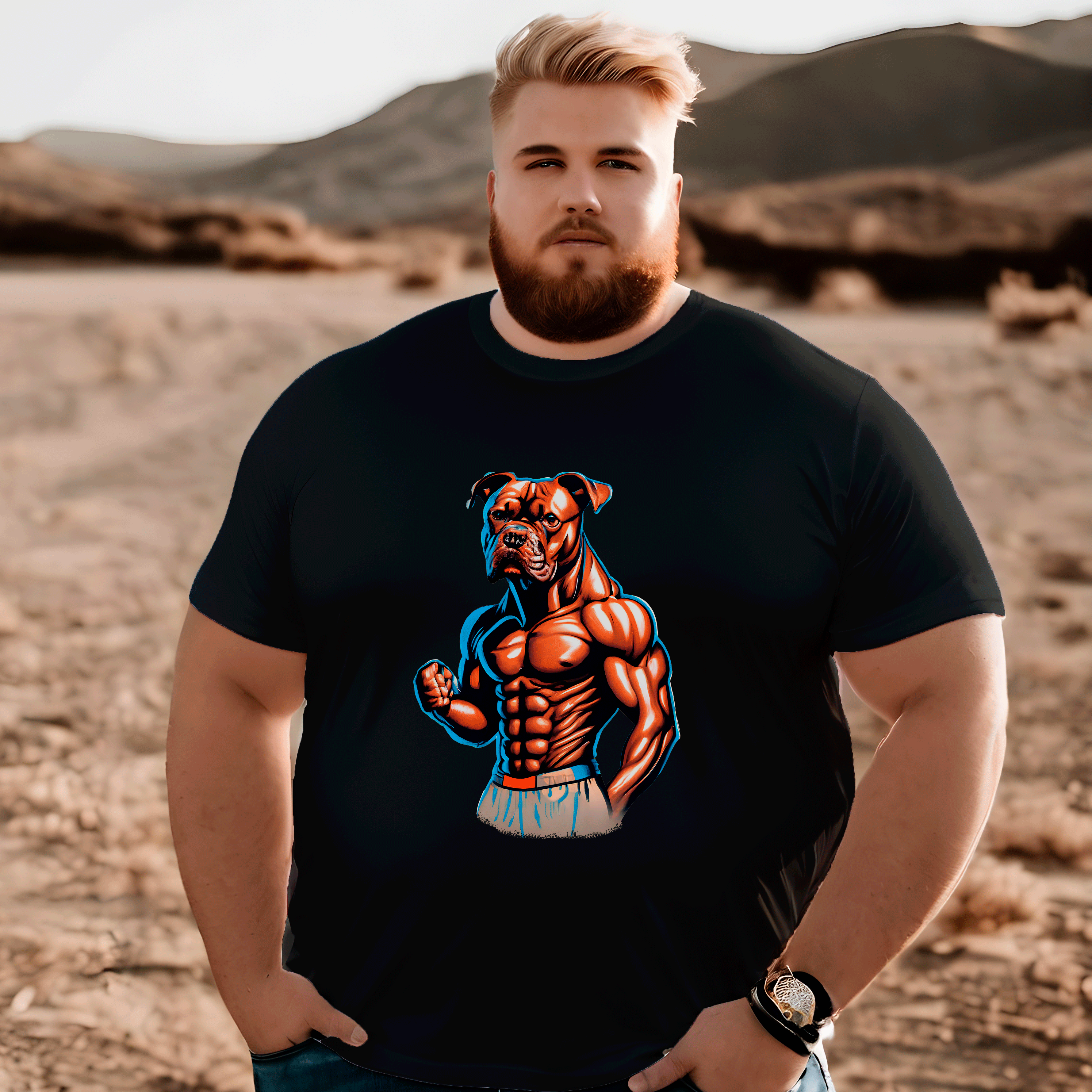 Camiseta Boxer Plus - Coleção Dog Lovers