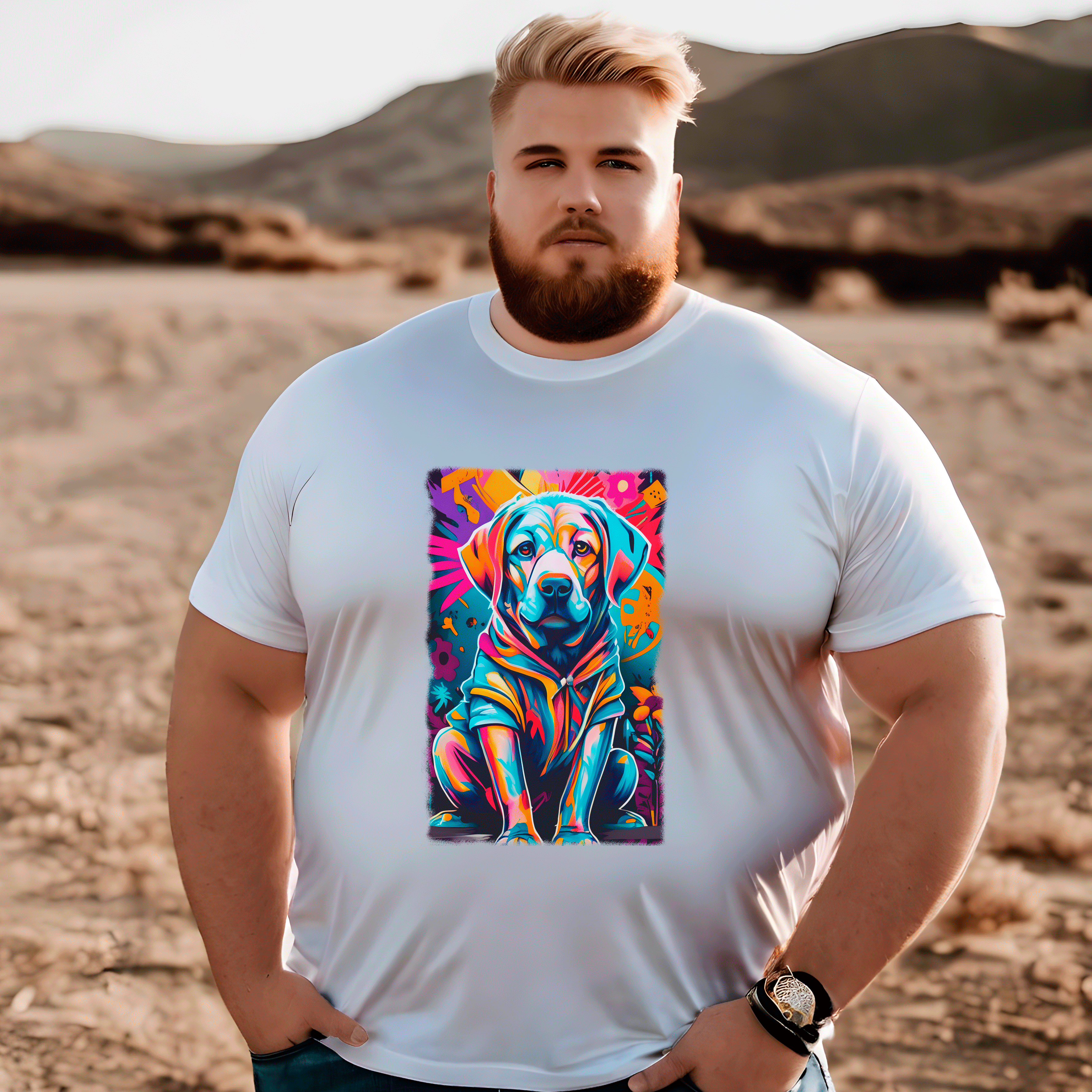 Camiseta Labrador Plus- Coleção Dog Lovers