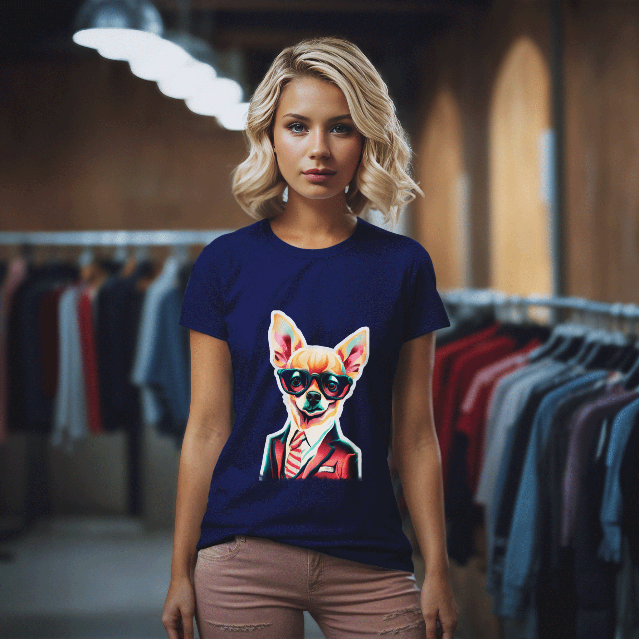 Baby long estampa Chihuahua - Coleção Dog lovers