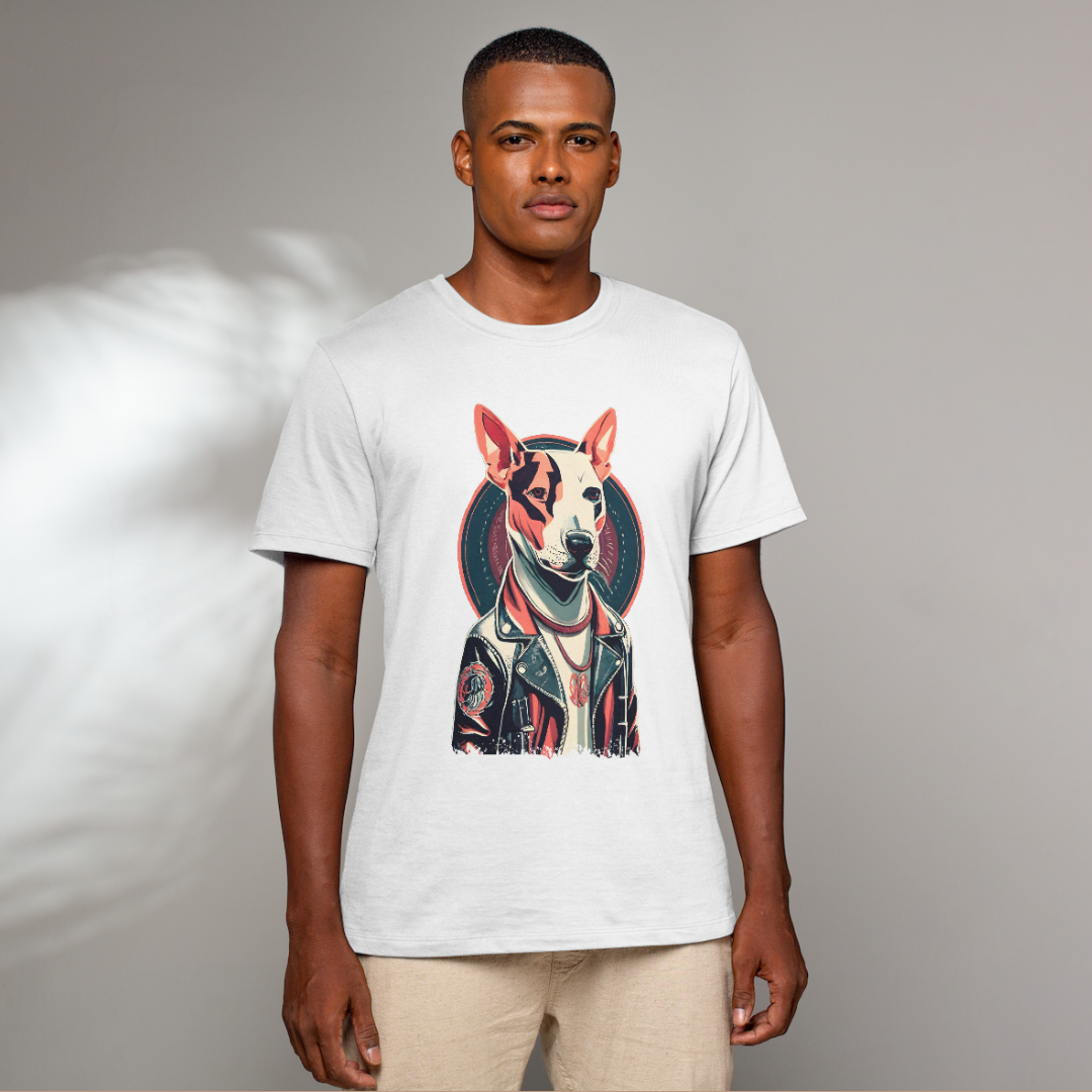 Camiseta estampa Bull terrier - Coleção Dog Lovers
