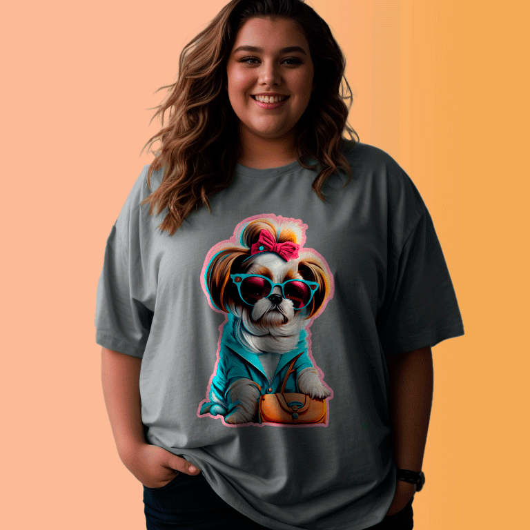 T-shirt Shih tzu - Coleção Dog Lovers