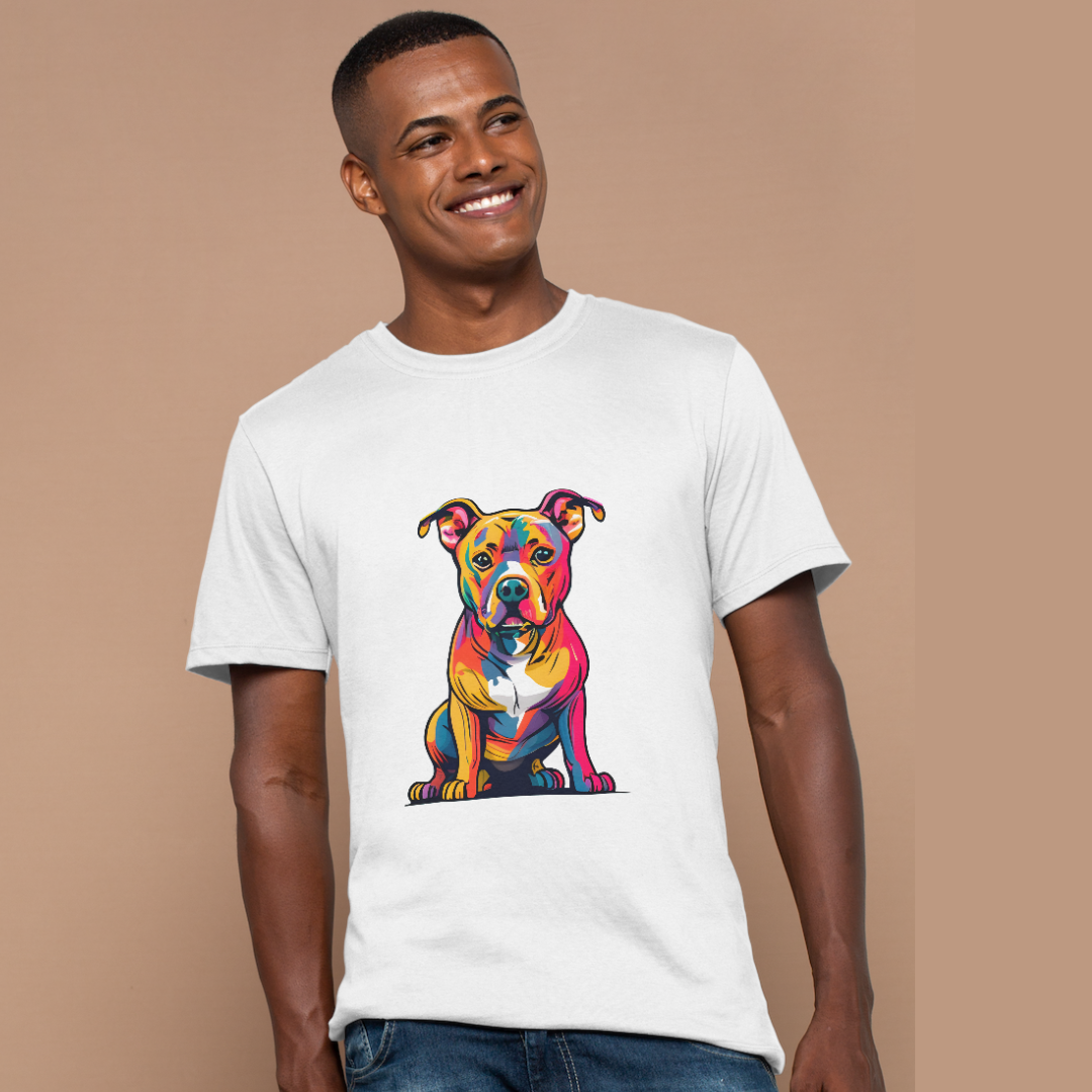 Camiseta Estampa Pit bull - Coleção Dog Lovers