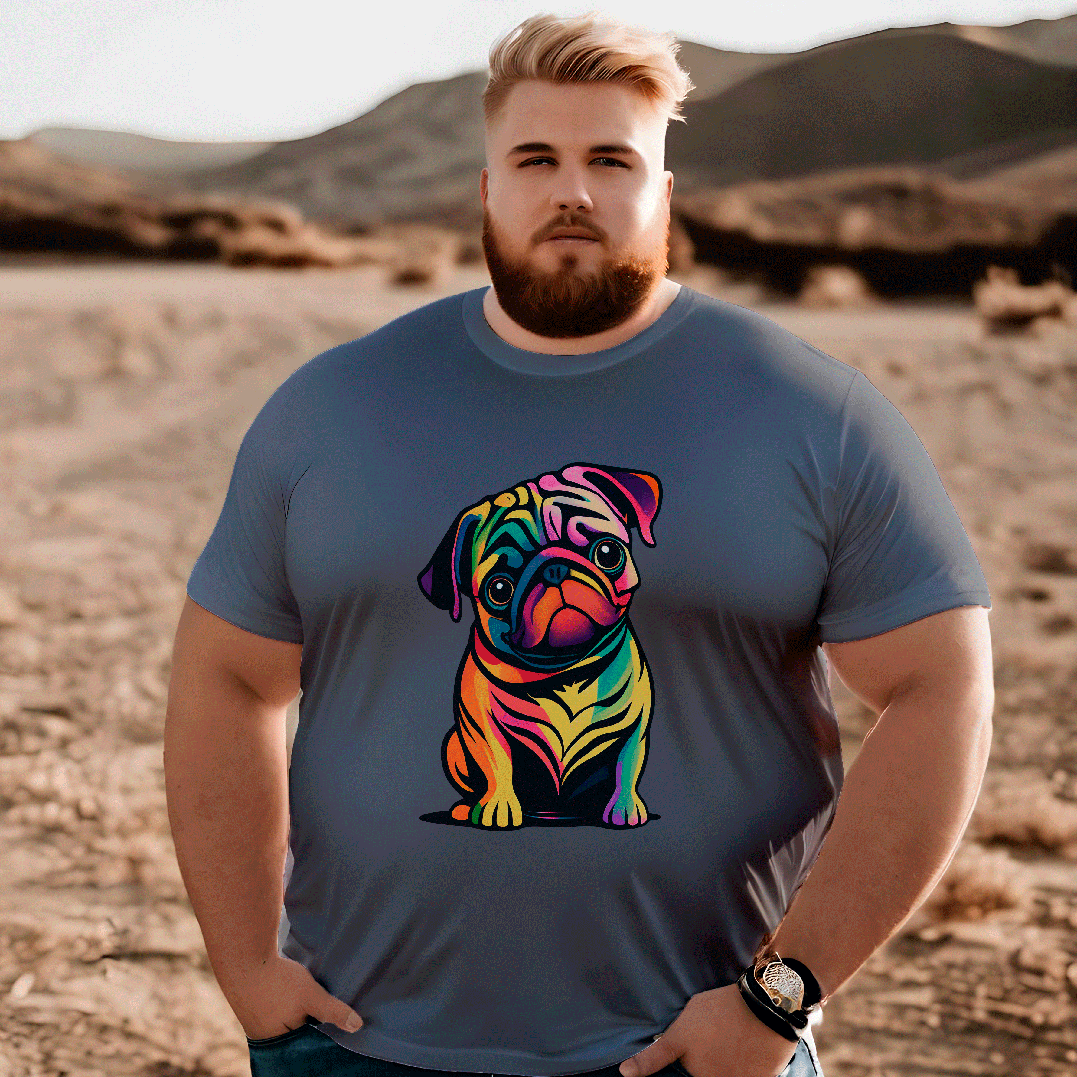Camiseta Pug Plus - Coleção Dog Lovers
