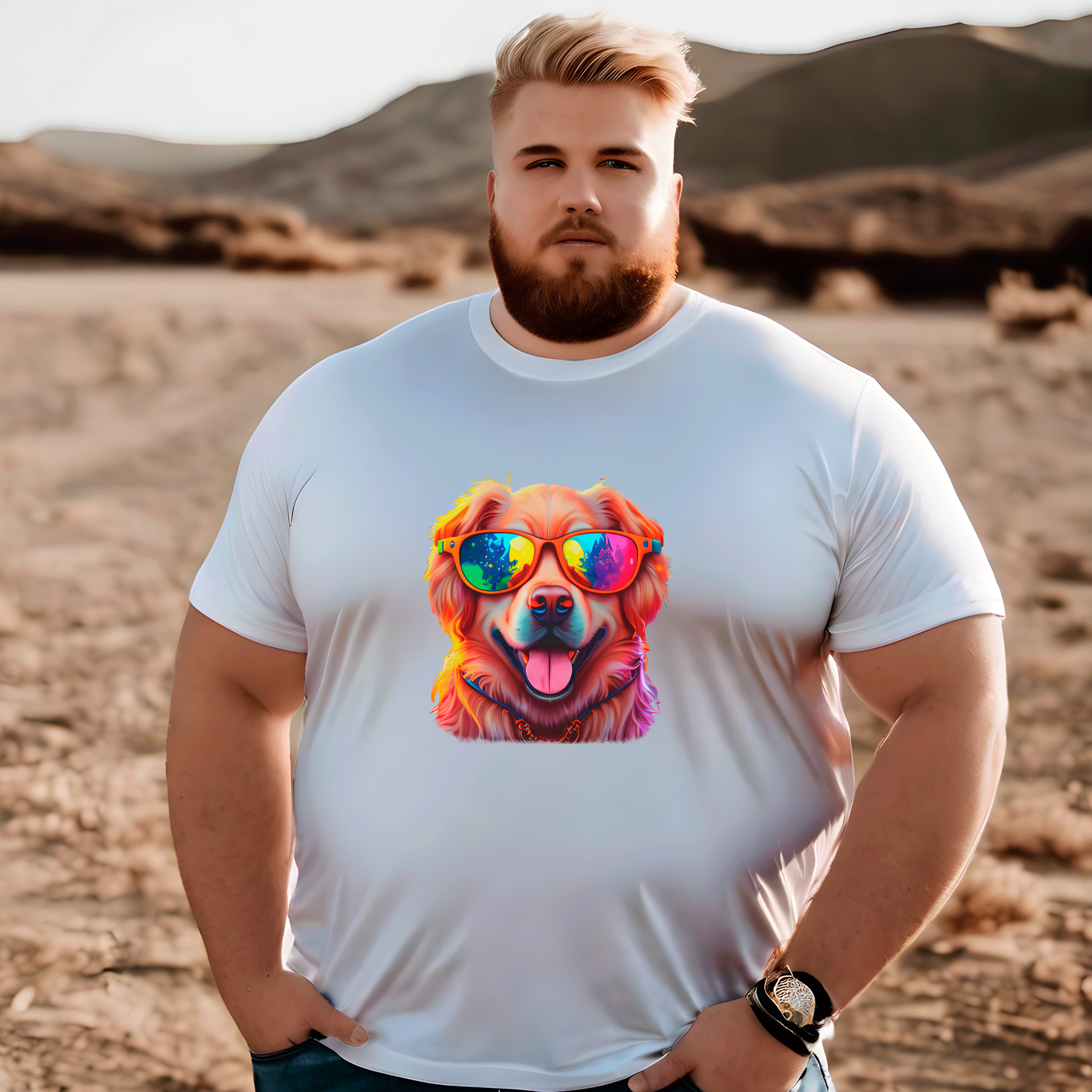 Camiseta Golden Retriver Plus - Coleção Dog Lovers