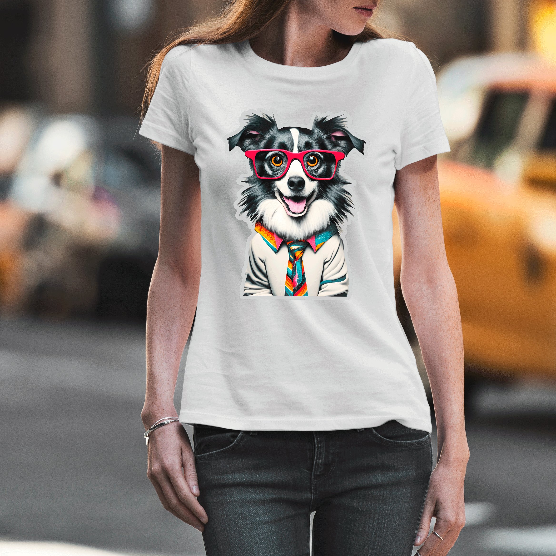 Baby long estampa Border Colie - Coleção Dog Lovers