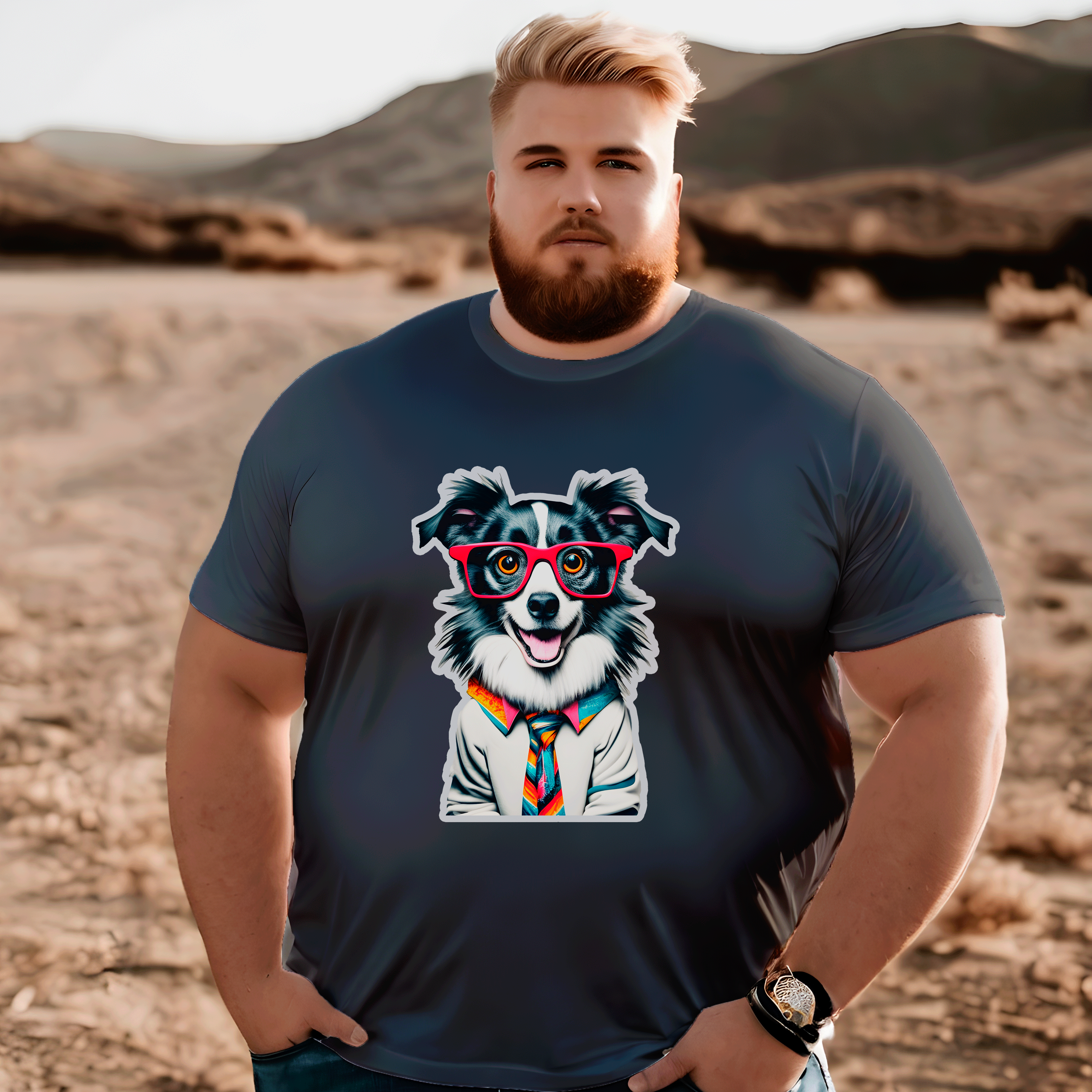 Camiseta Border Colie plus - Coleção Dog Lovers